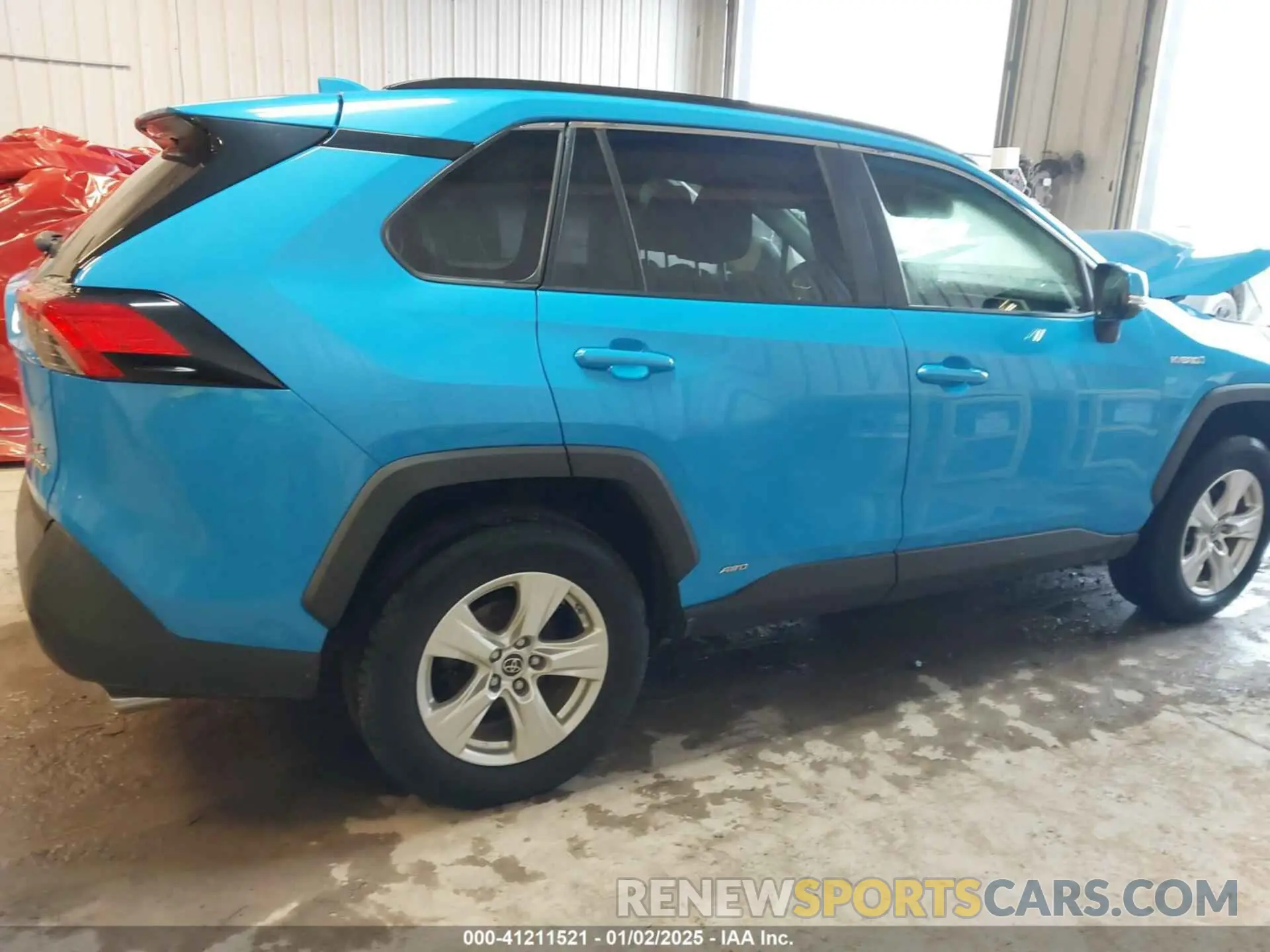 13 fotografías del automóvil dañado JTMRWRFV7KD019914 TOYOTA RAV4 HYBRID 2019