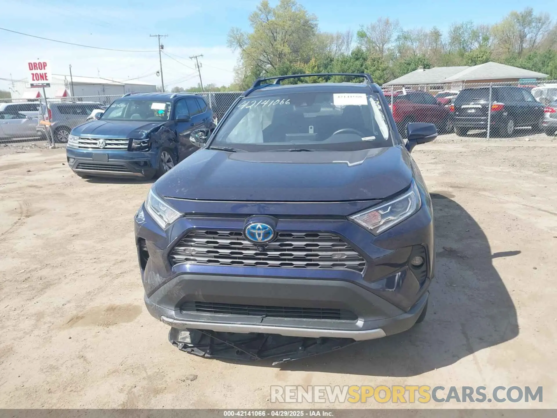 12 fotografías del automóvil dañado 2T3DWRFV0LW070377 TOYOTA RAV4 HYBRID 2020