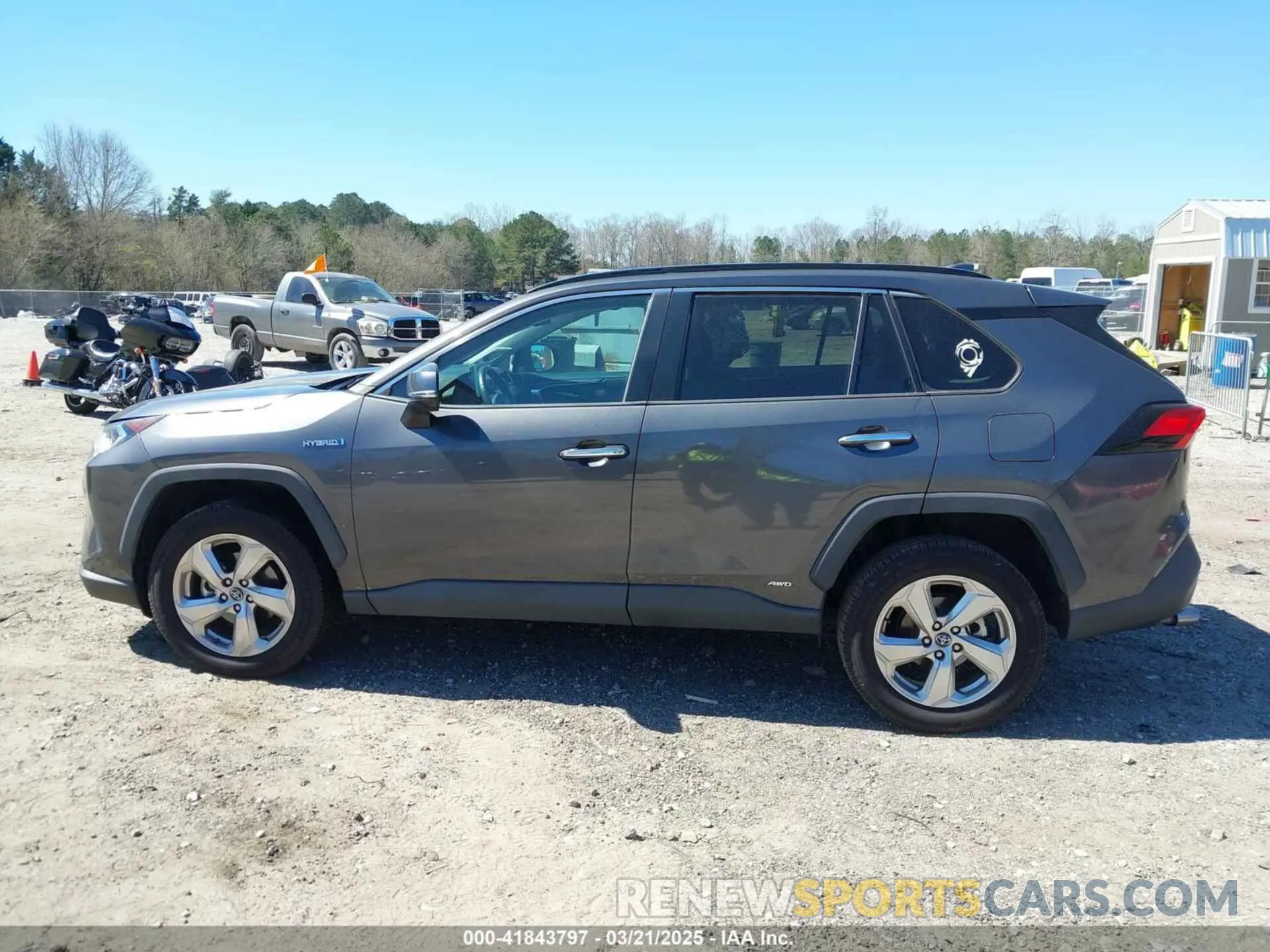 14 fotografías del automóvil dañado 2T3DWRFV3LW086170 TOYOTA RAV4 HYBRID 2020