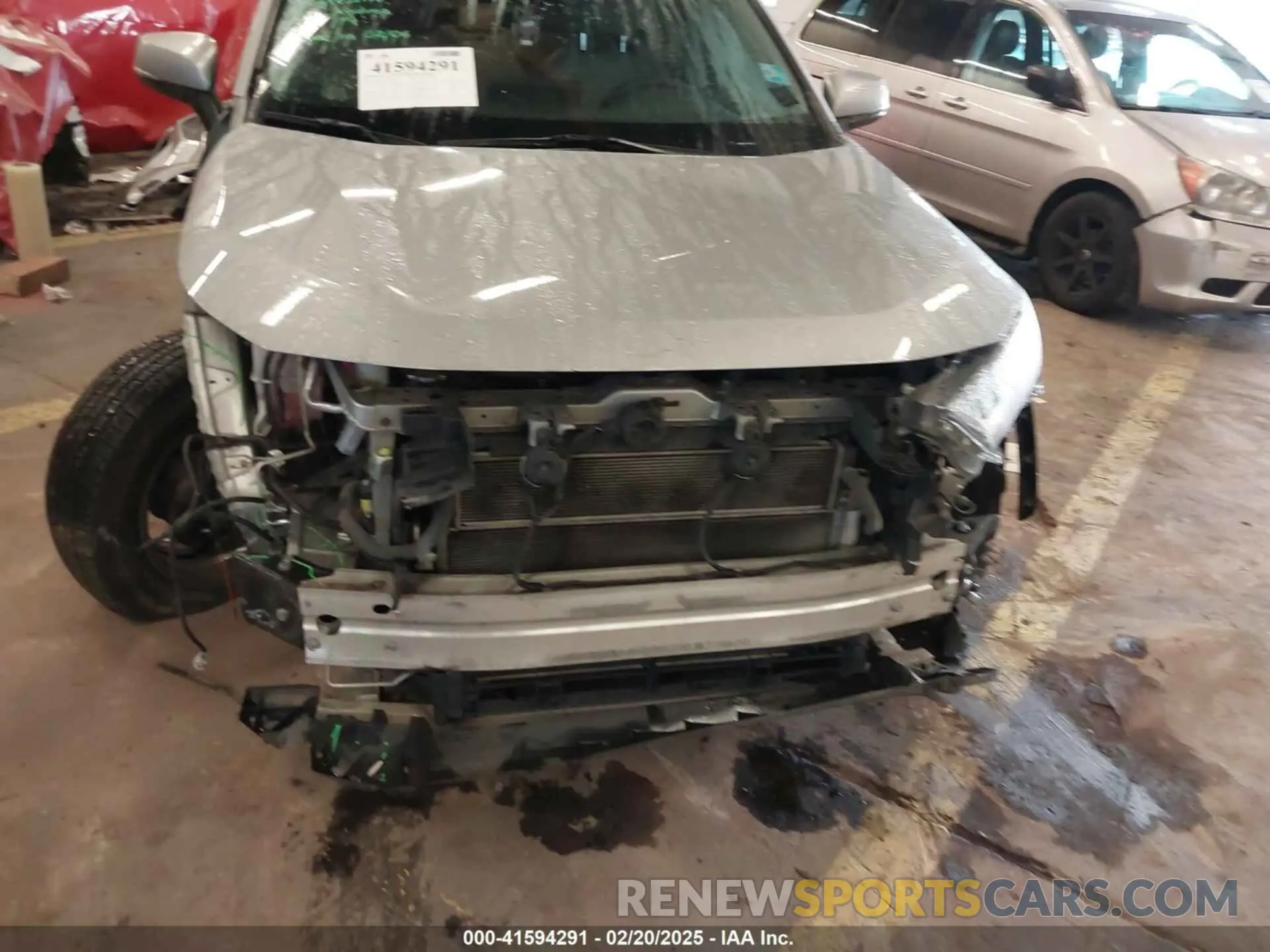6 fotografías del automóvil dañado 2T3DWRFV5LW051470 TOYOTA RAV4 HYBRID 2020