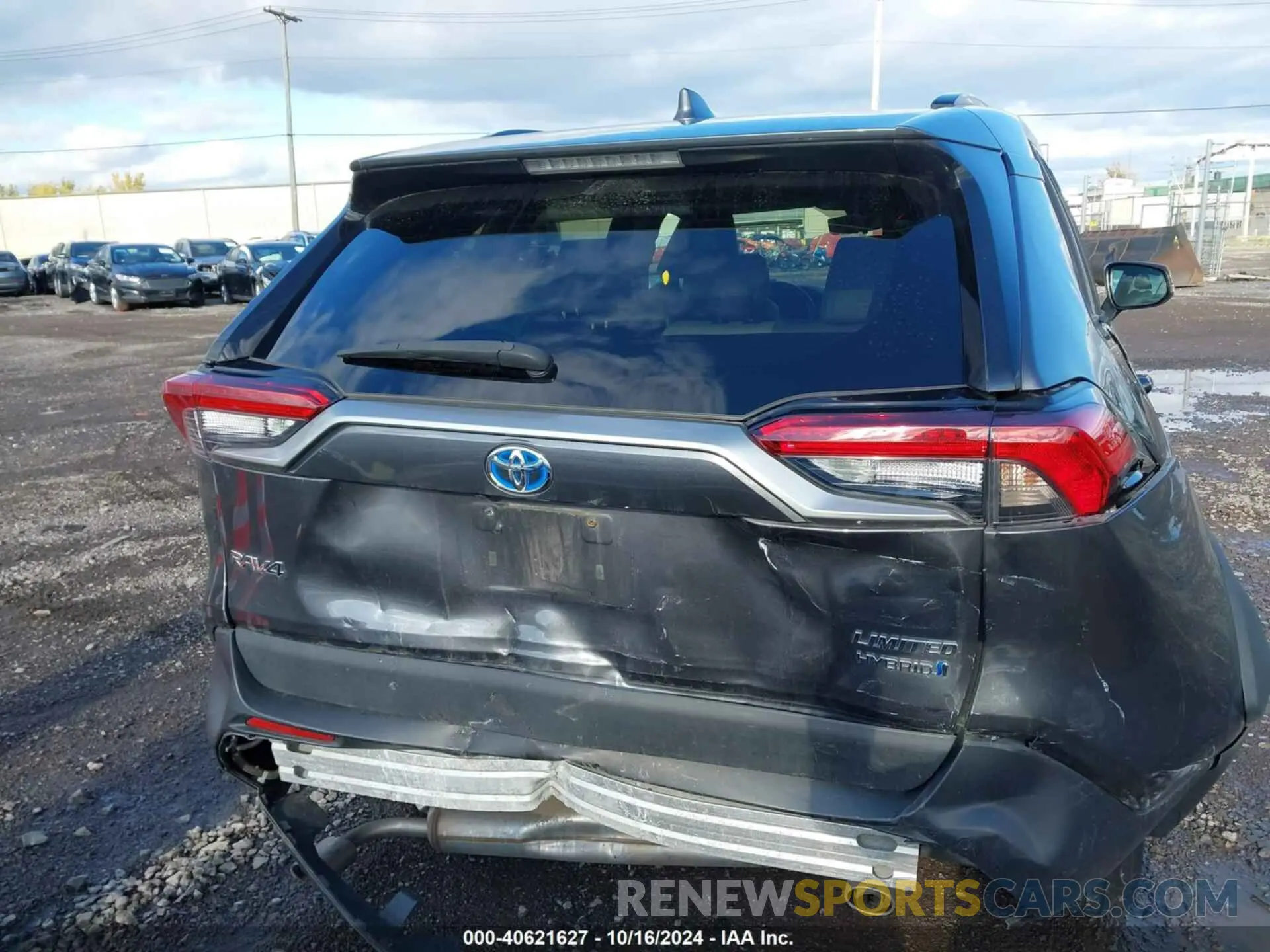 16 fotografías del automóvil dañado 2T3DWRFV5LW075056 TOYOTA RAV4 HYBRID 2020