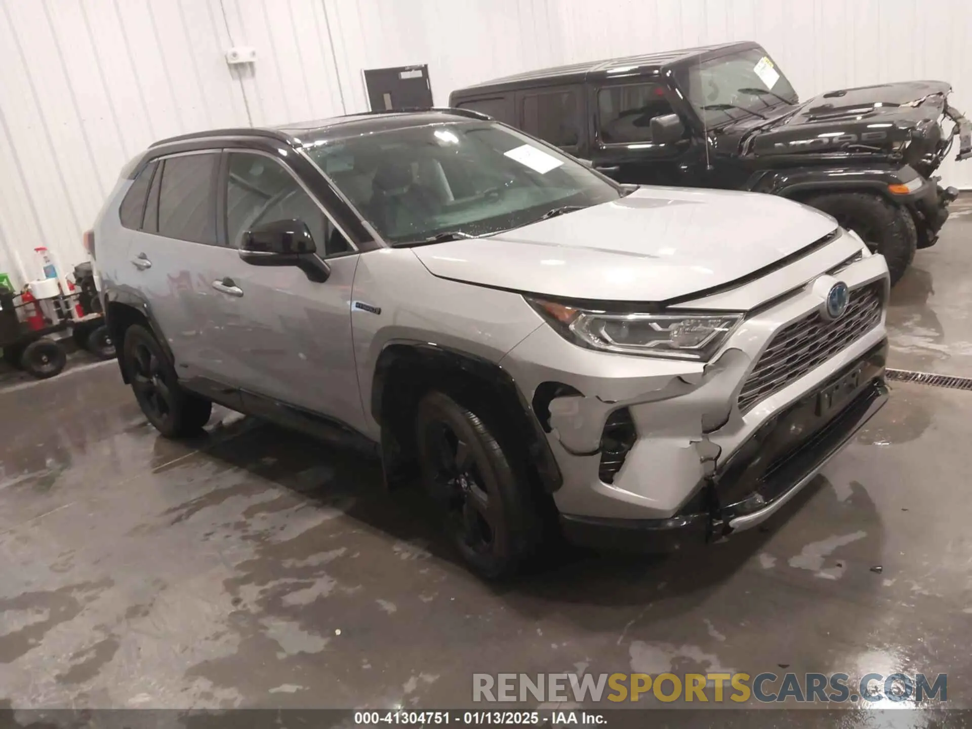 1 fotografías del automóvil dañado 2T3EWRFV1LW050062 TOYOTA RAV4 HYBRID 2020