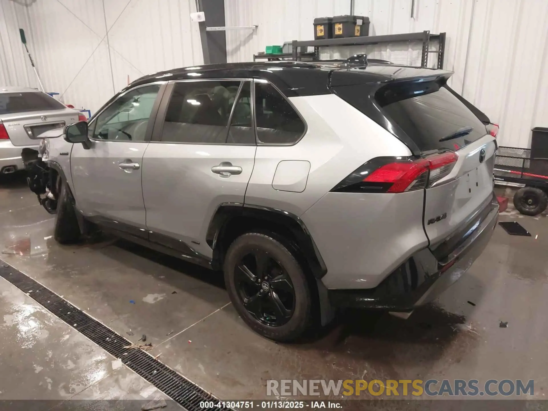 3 fotografías del automóvil dañado 2T3EWRFV1LW050062 TOYOTA RAV4 HYBRID 2020