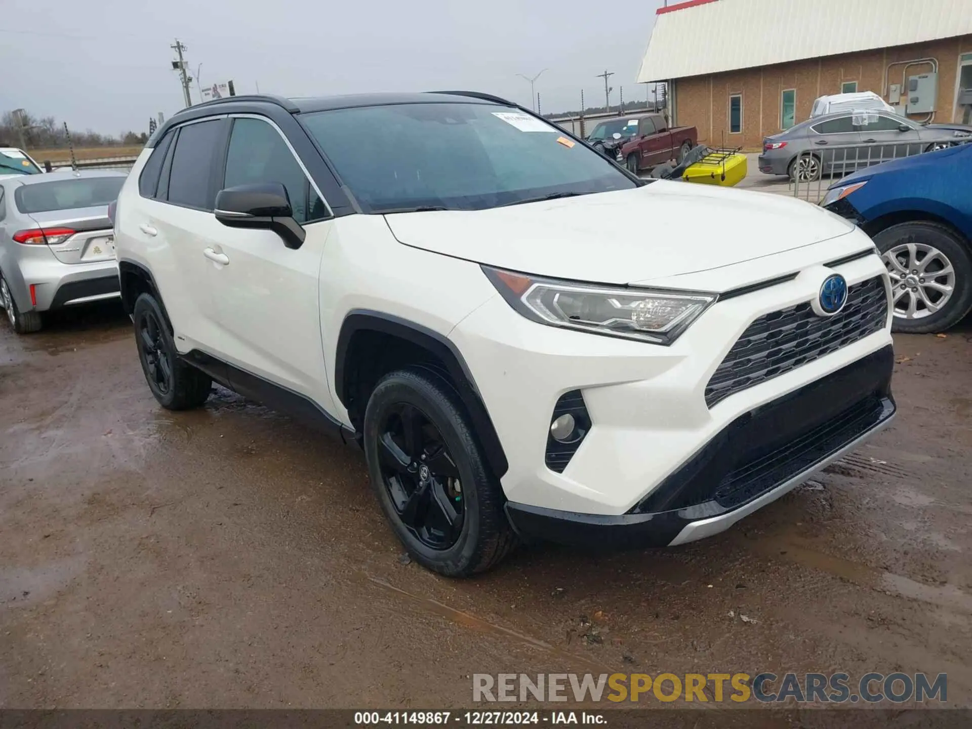 1 fotografías del automóvil dañado 2T3EWRFV3LW073018 TOYOTA RAV4 HYBRID 2020