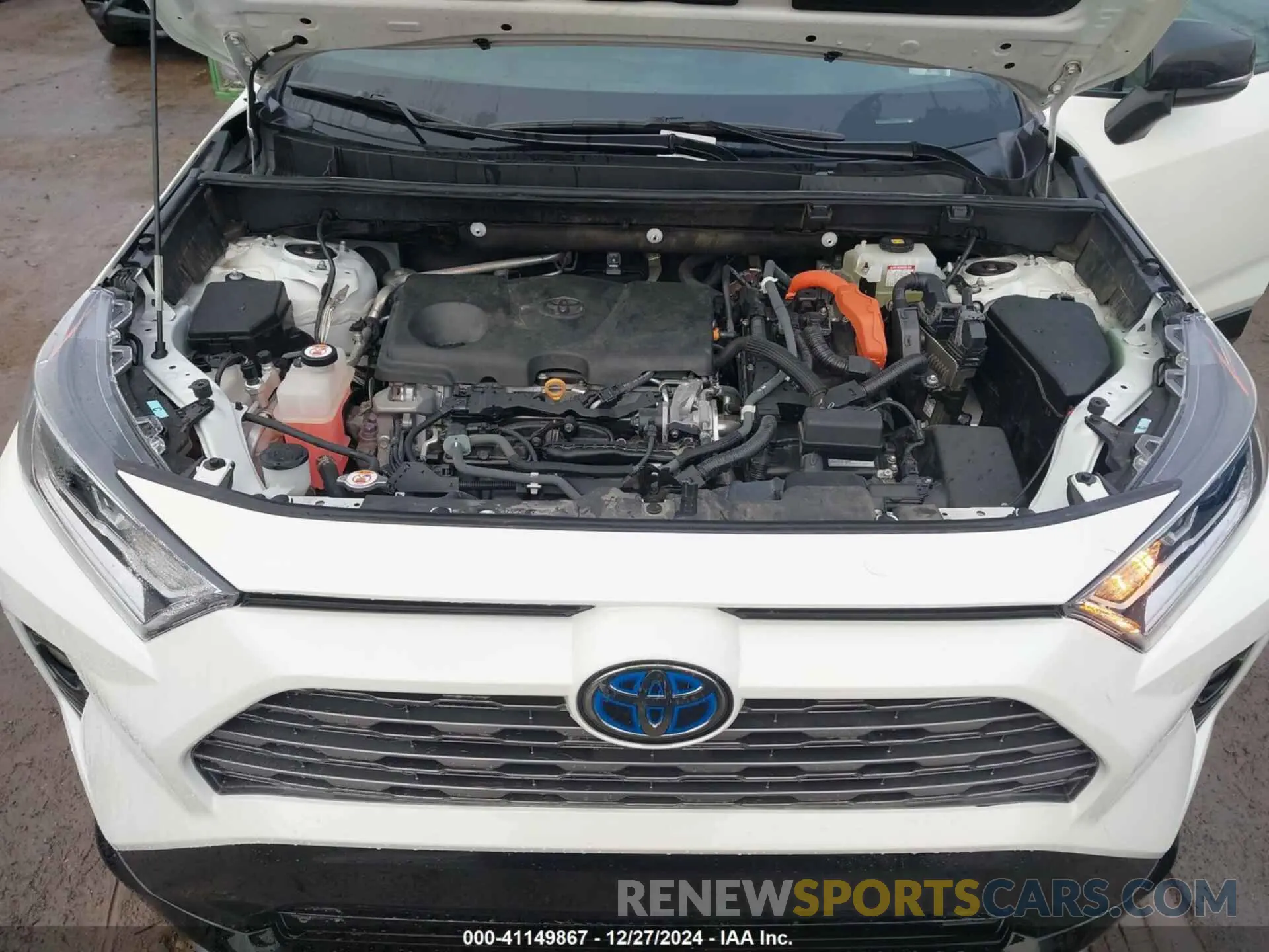 10 fotografías del automóvil dañado 2T3EWRFV3LW073018 TOYOTA RAV4 HYBRID 2020