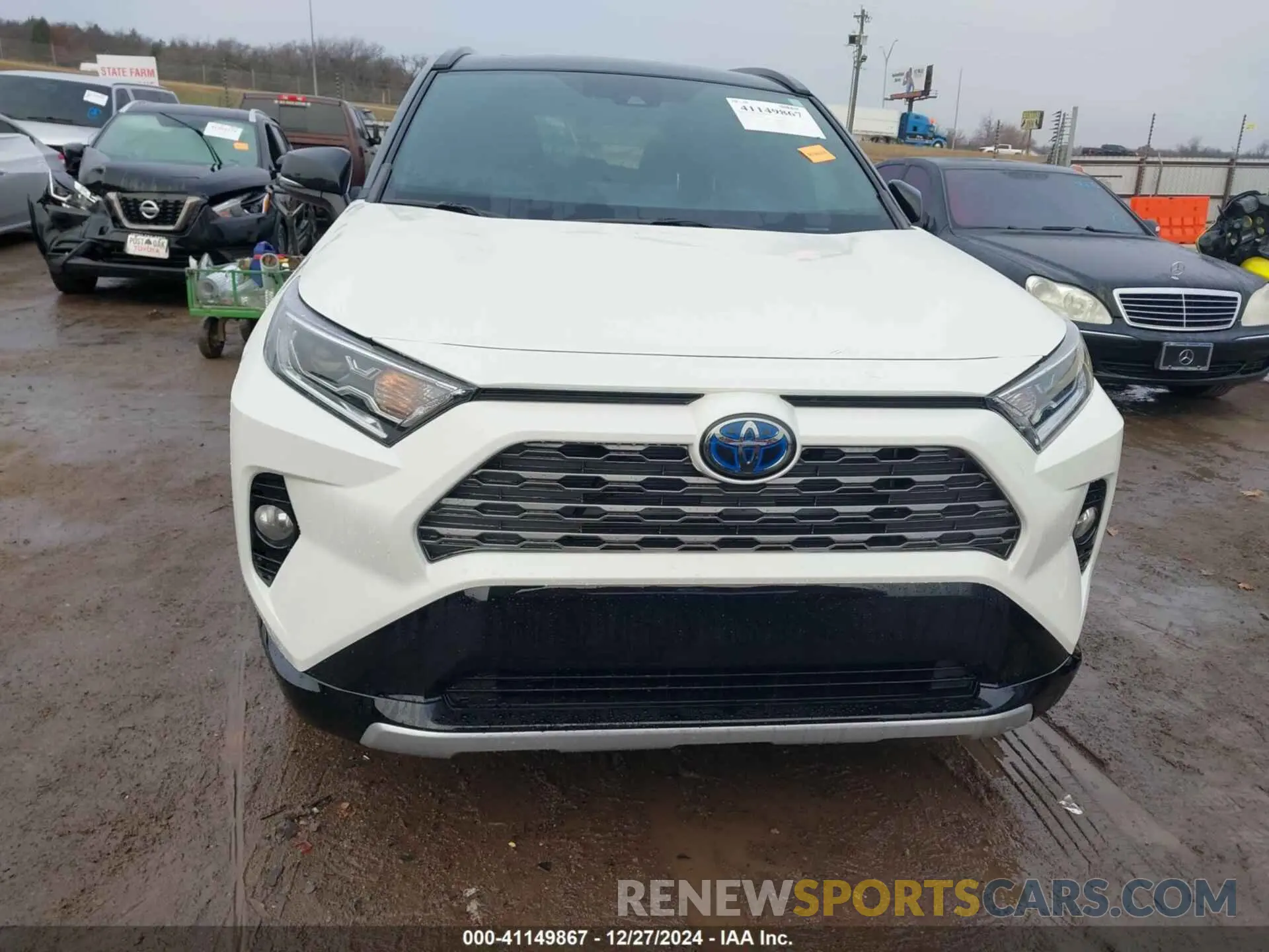 12 fotografías del automóvil dañado 2T3EWRFV3LW073018 TOYOTA RAV4 HYBRID 2020