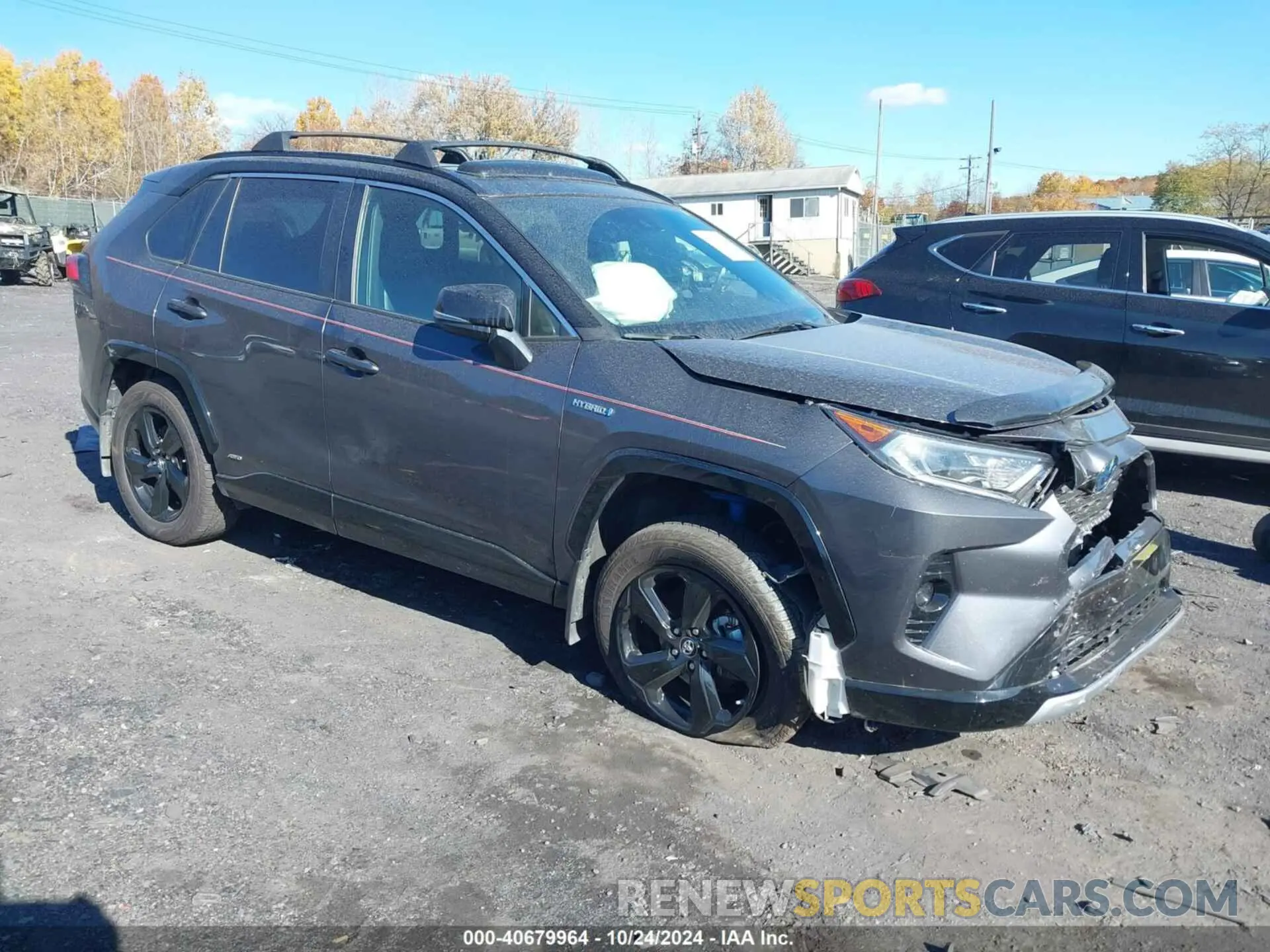 1 fotografías del automóvil dañado 2T3EWRFV3LW078252 TOYOTA RAV4 HYBRID 2020