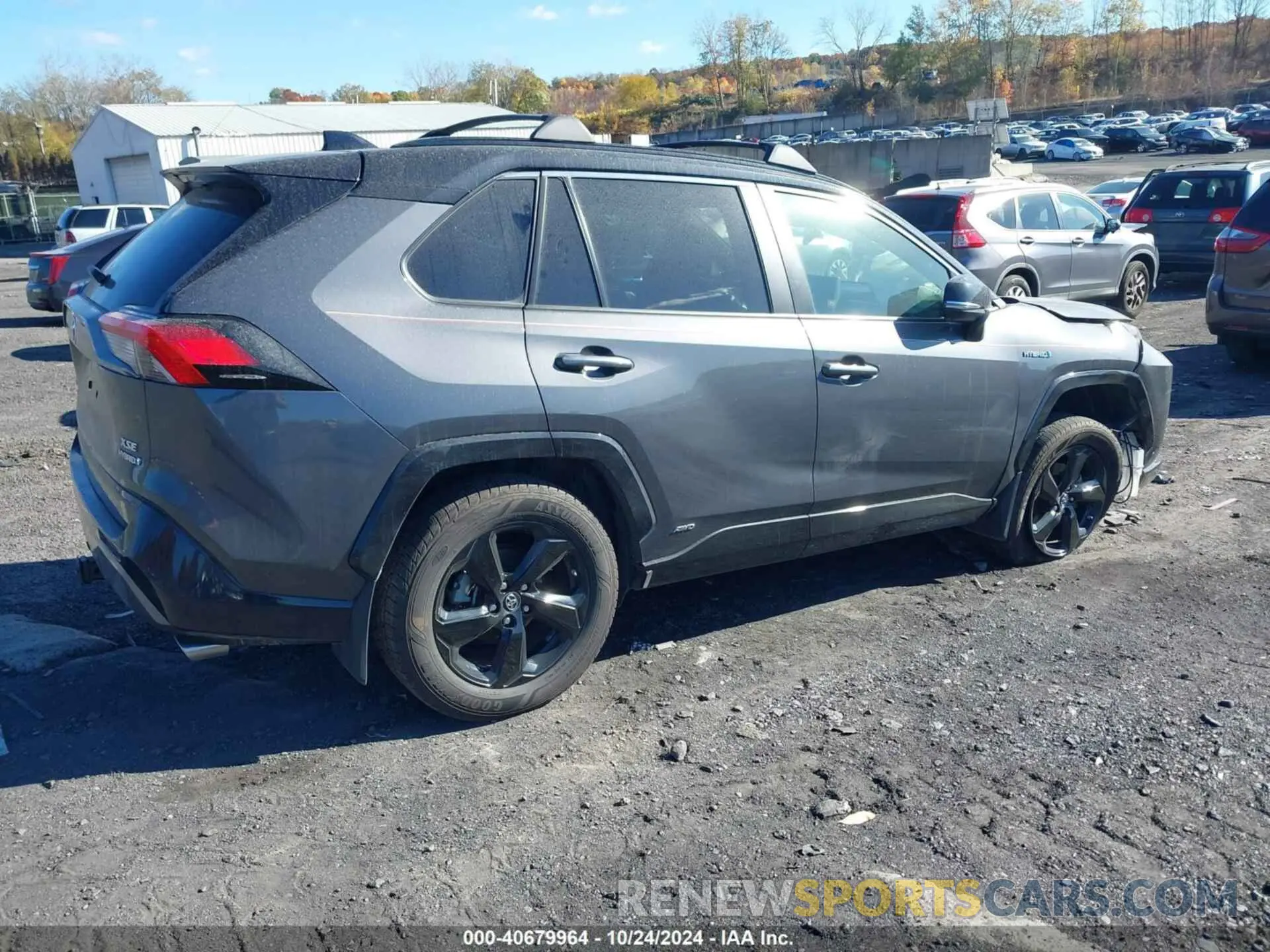 4 fotografías del automóvil dañado 2T3EWRFV3LW078252 TOYOTA RAV4 HYBRID 2020