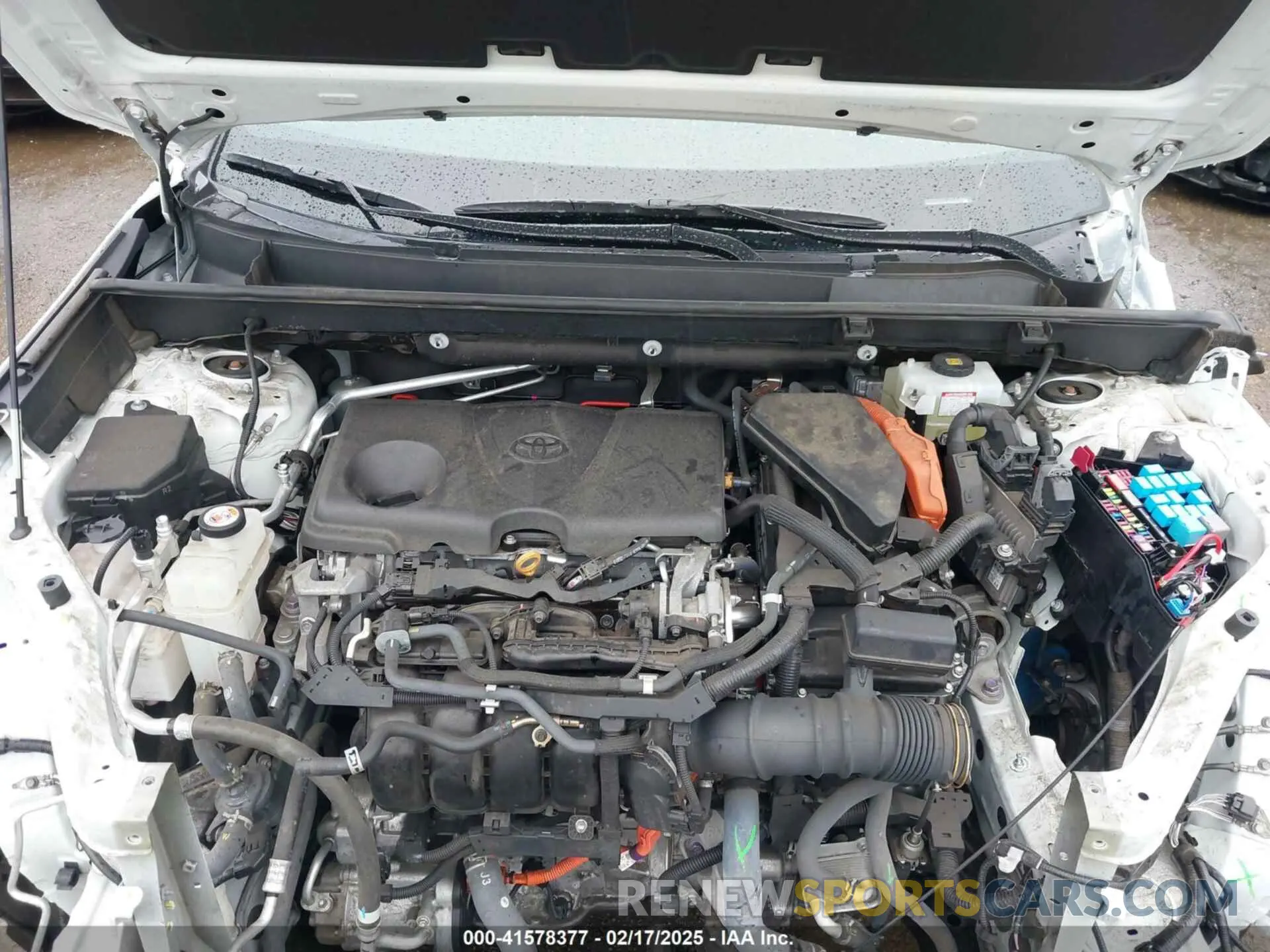 10 fotografías del automóvil dañado 2T3EWRFV5LW083792 TOYOTA RAV4 HYBRID 2020
