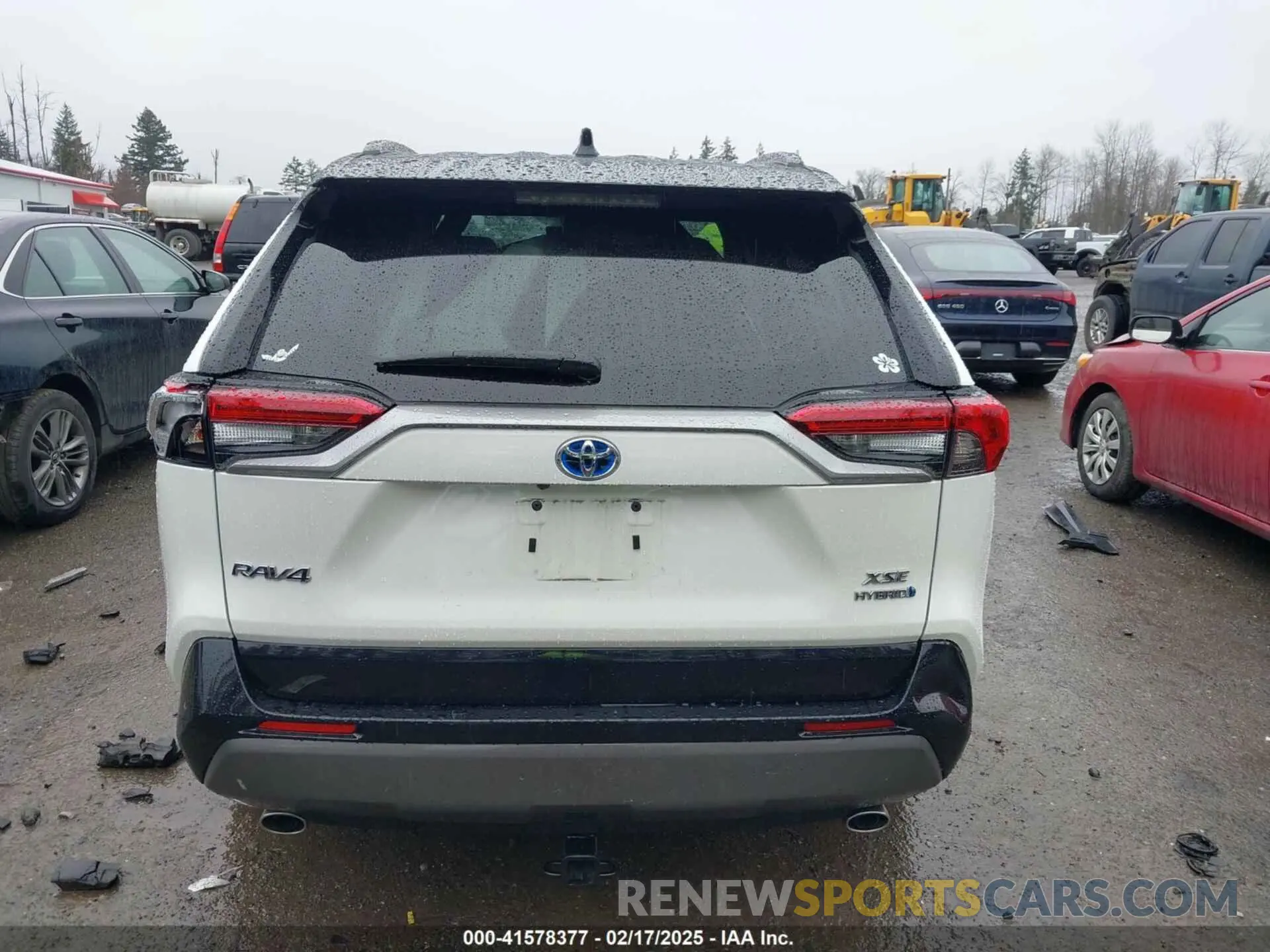 16 fotografías del automóvil dañado 2T3EWRFV5LW083792 TOYOTA RAV4 HYBRID 2020