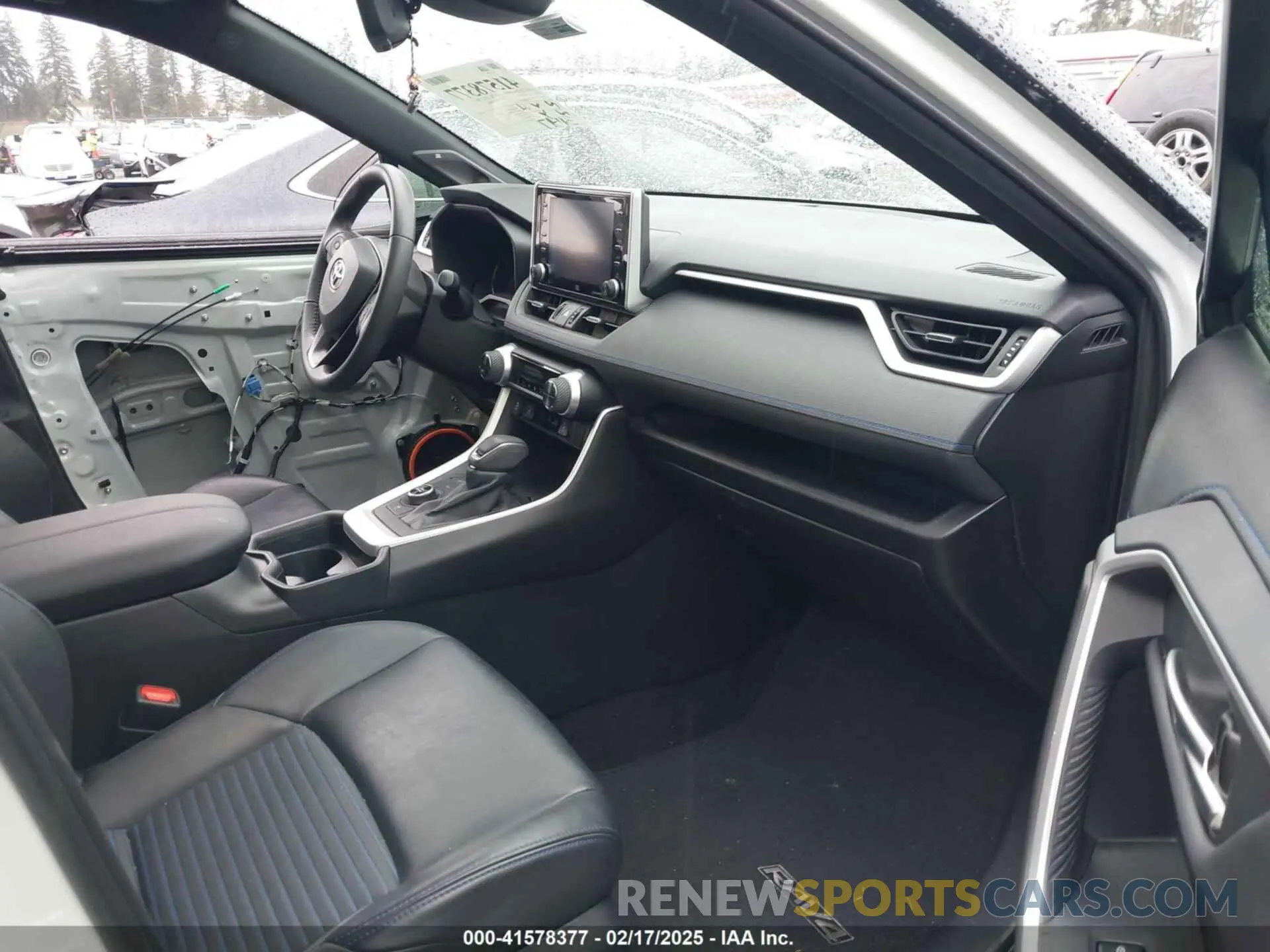 5 fotografías del automóvil dañado 2T3EWRFV5LW083792 TOYOTA RAV4 HYBRID 2020