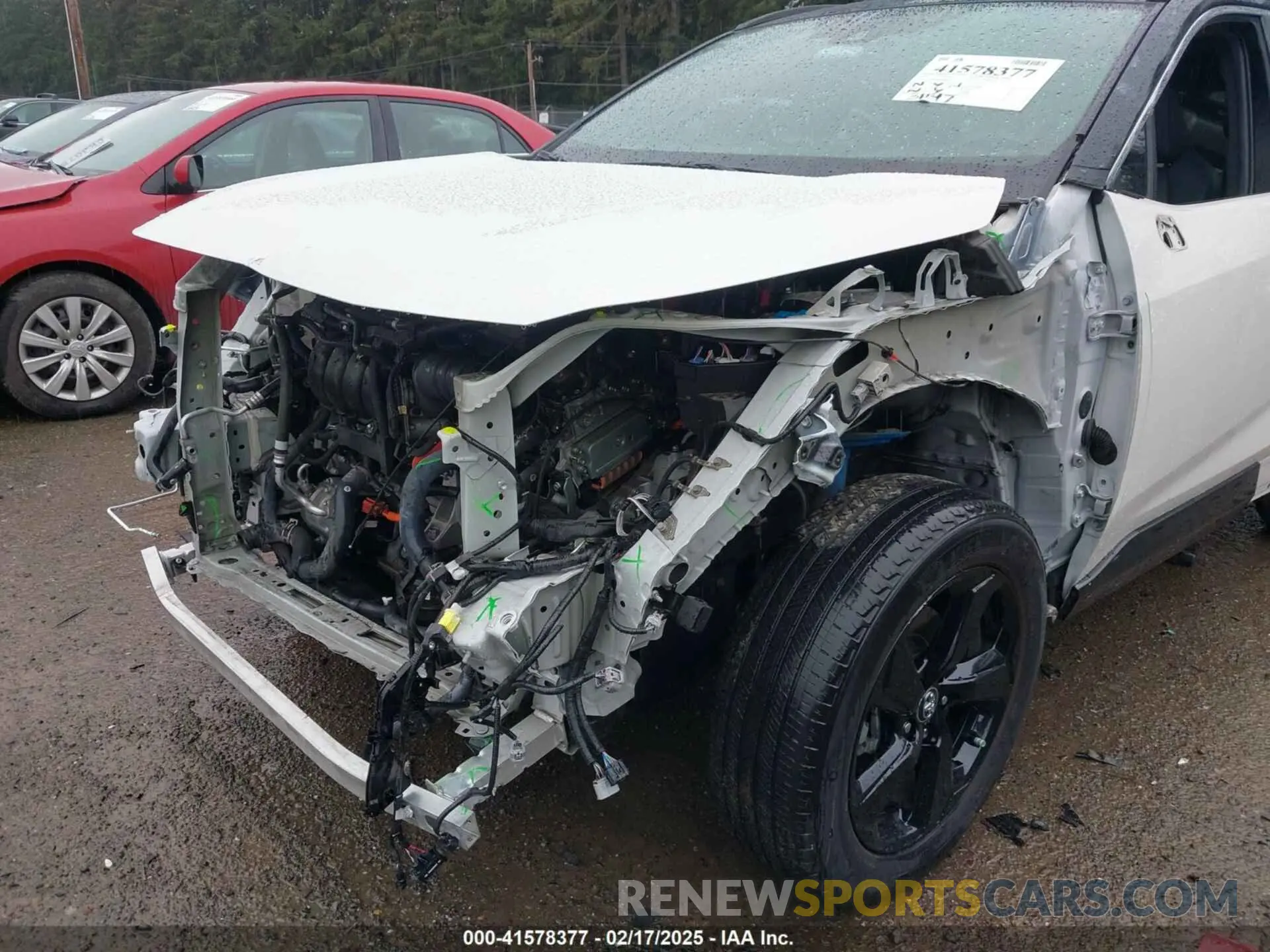 6 fotografías del automóvil dañado 2T3EWRFV5LW083792 TOYOTA RAV4 HYBRID 2020