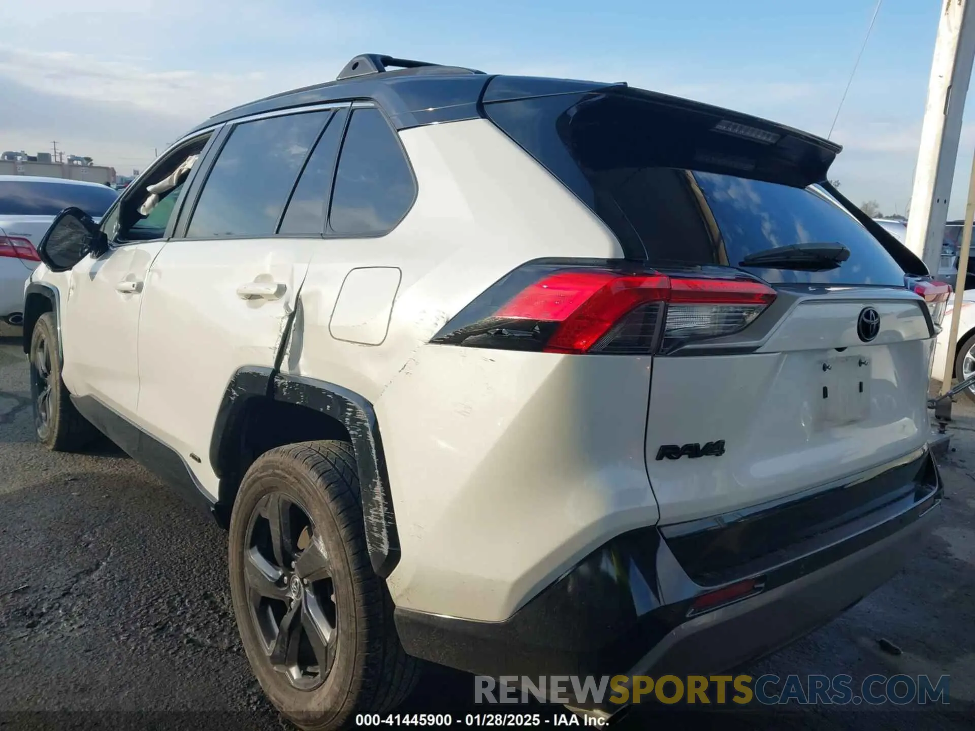 3 fotografías del automóvil dañado 2T3EWRFV9LW050990 TOYOTA RAV4 HYBRID 2020