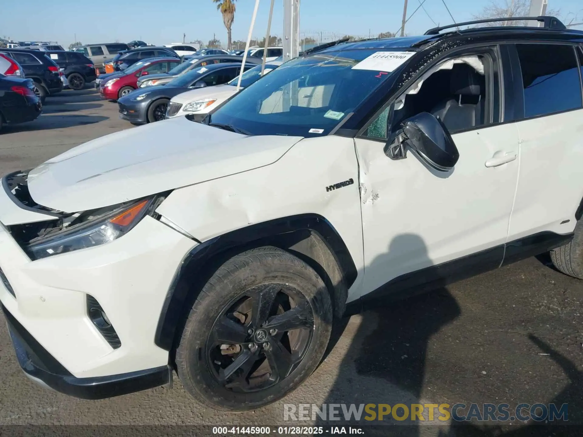 6 fotografías del automóvil dañado 2T3EWRFV9LW050990 TOYOTA RAV4 HYBRID 2020