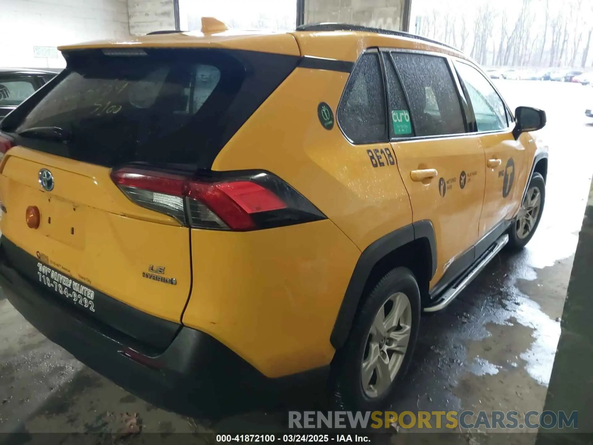 4 fotografías del automóvil dañado 2T3LWRFV3LW059109 TOYOTA RAV4 HYBRID 2020