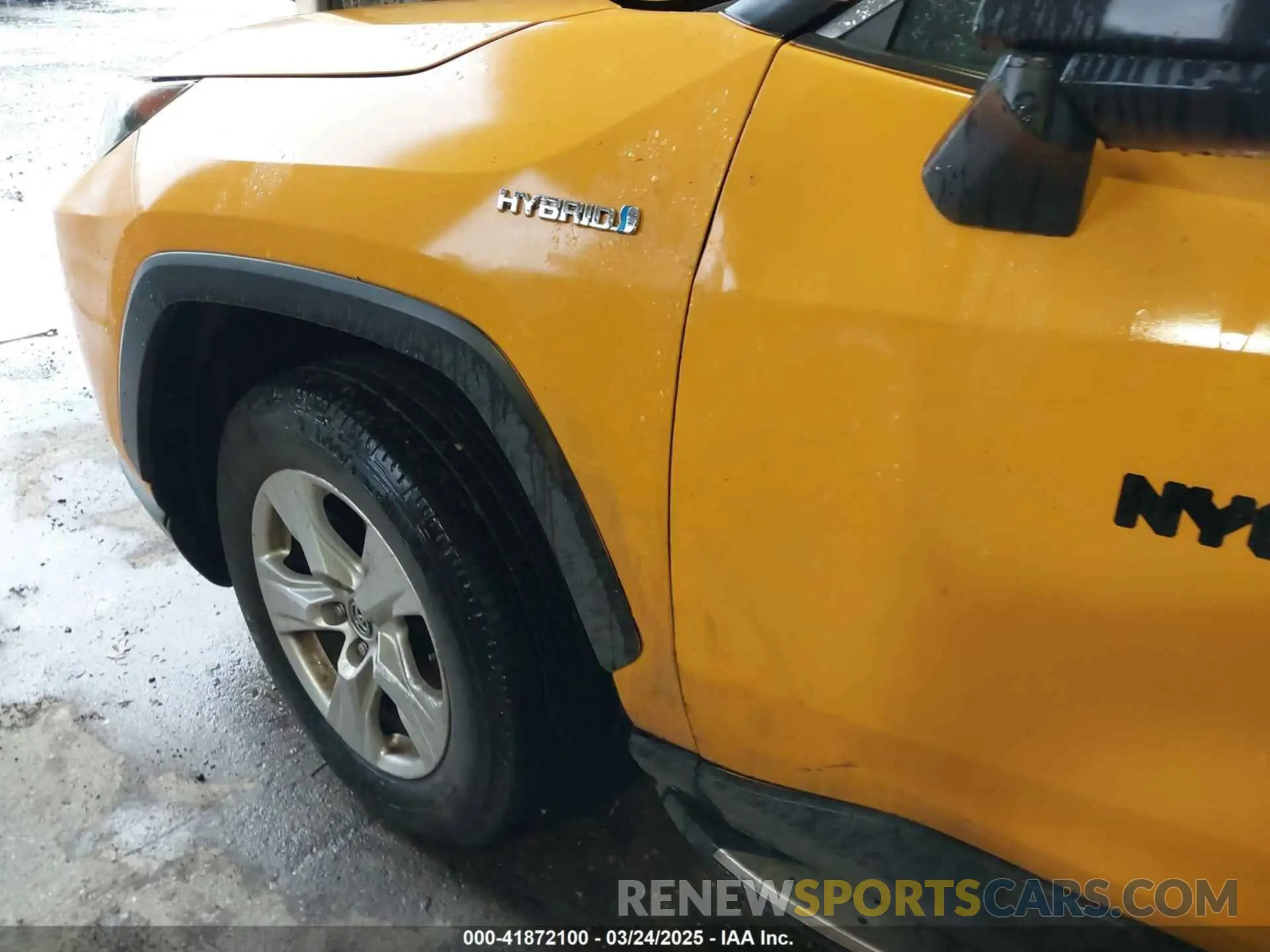 6 fotografías del automóvil dañado 2T3LWRFV3LW059109 TOYOTA RAV4 HYBRID 2020