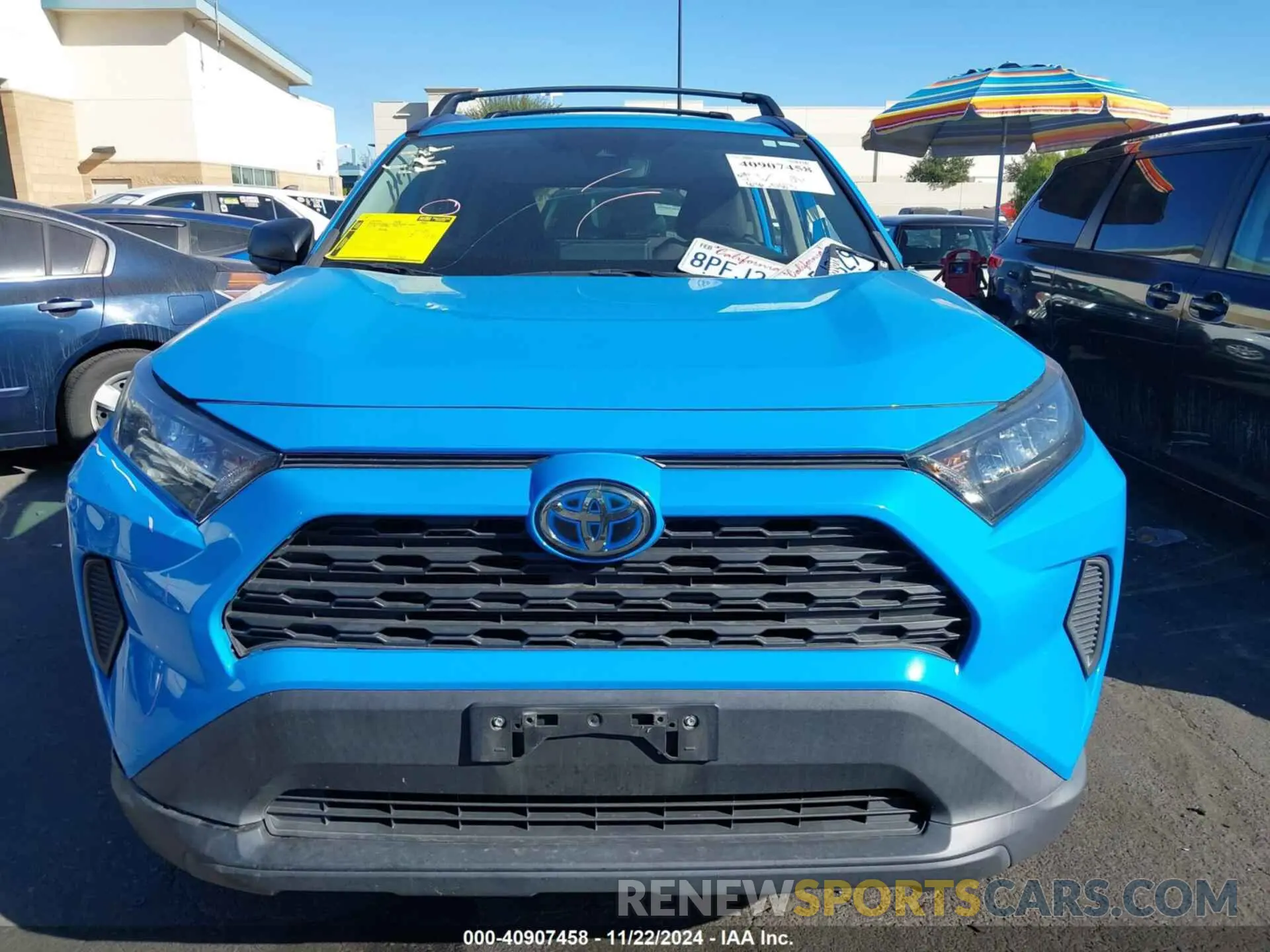 13 fotografías del automóvil dañado 2T3LWRFV7LW051871 TOYOTA RAV4 HYBRID 2020