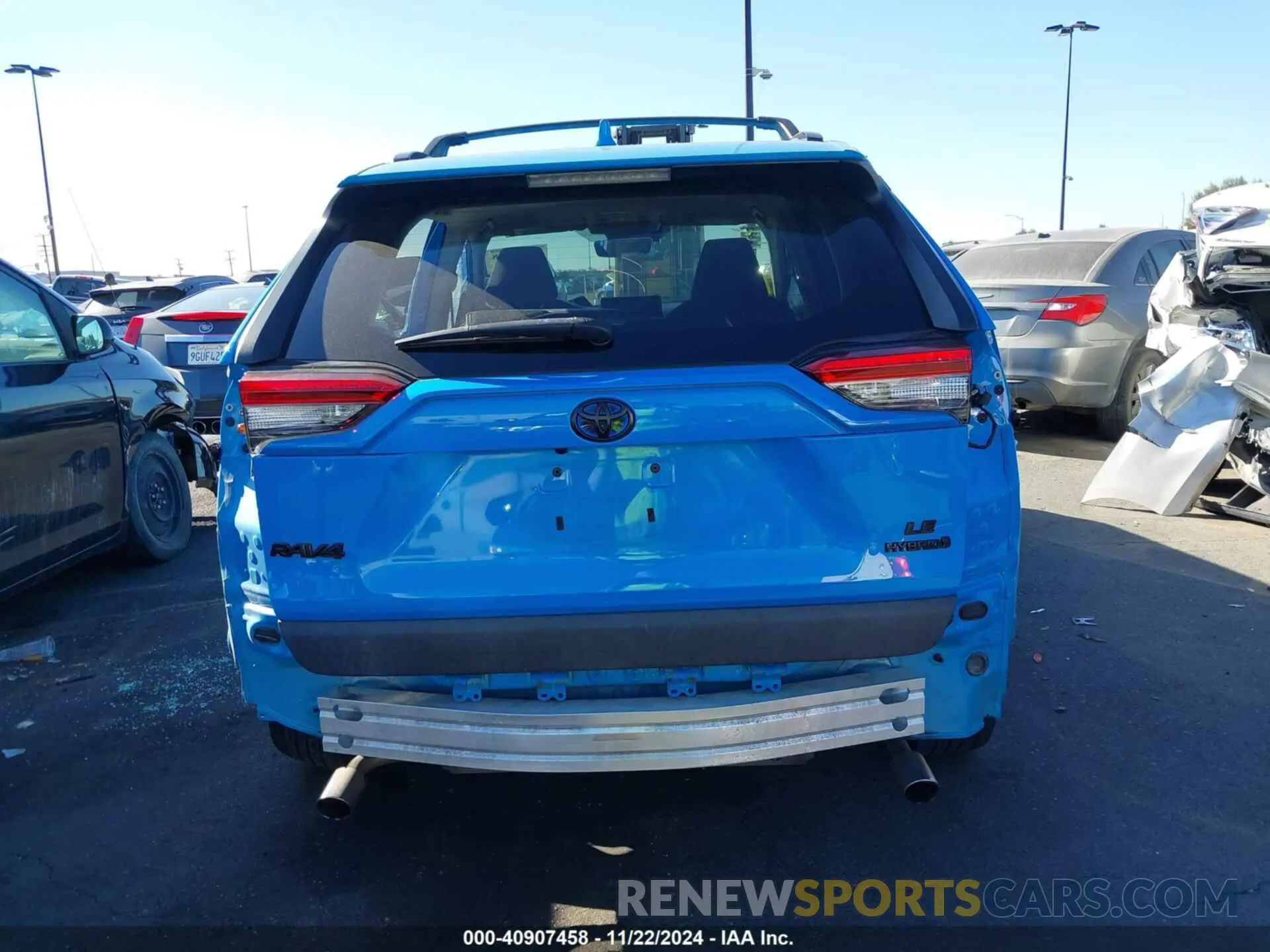 17 fotografías del automóvil dañado 2T3LWRFV7LW051871 TOYOTA RAV4 HYBRID 2020