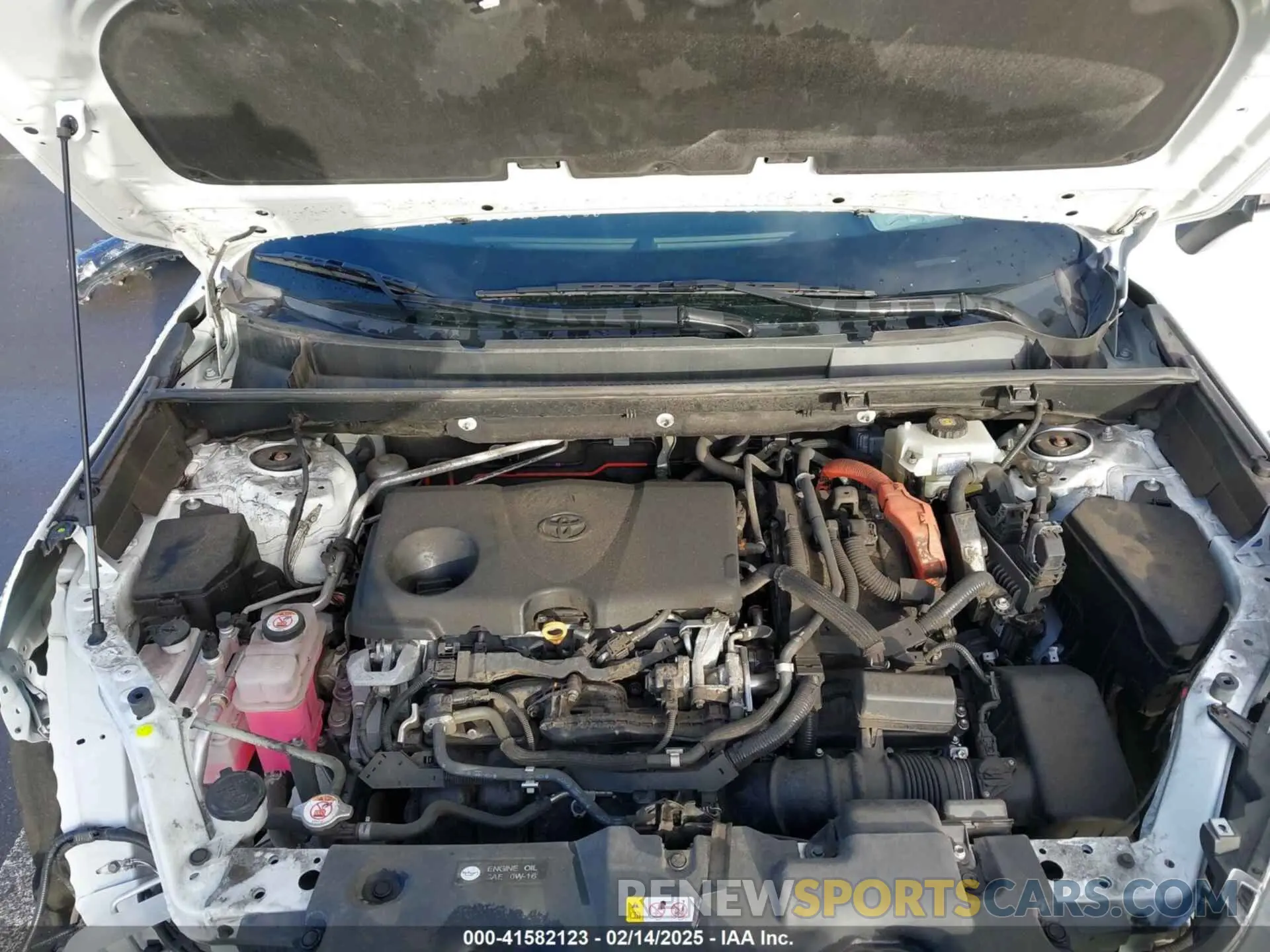 10 fotografías del automóvil dañado 2T3MWRFV4LW091023 TOYOTA RAV4 HYBRID 2020