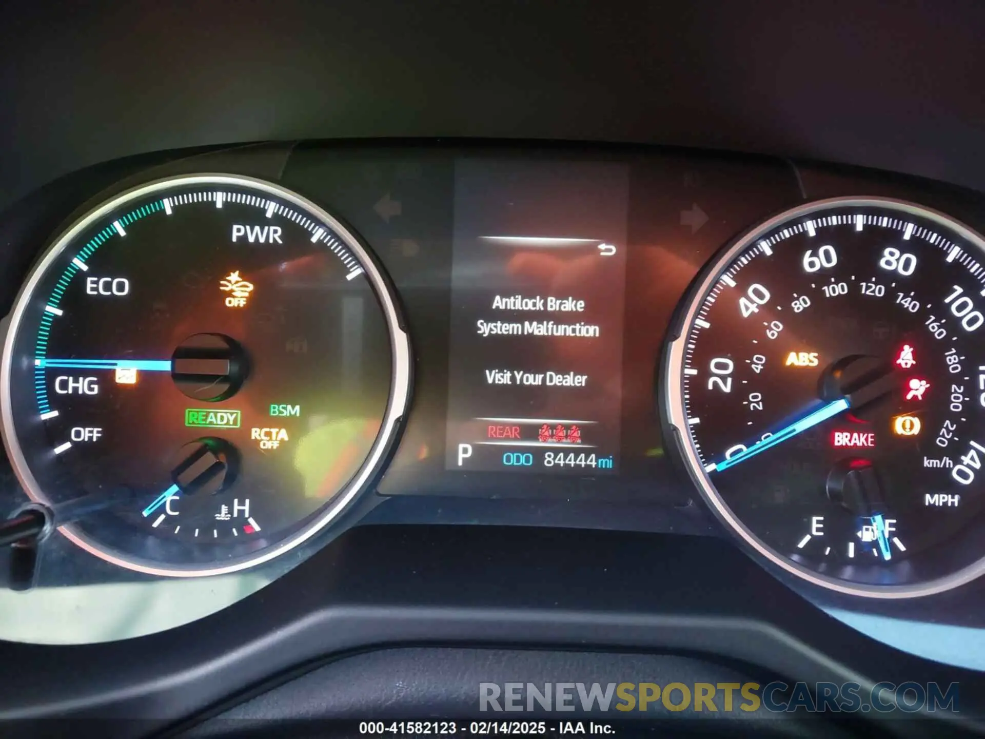 7 fotografías del automóvil dañado 2T3MWRFV4LW091023 TOYOTA RAV4 HYBRID 2020