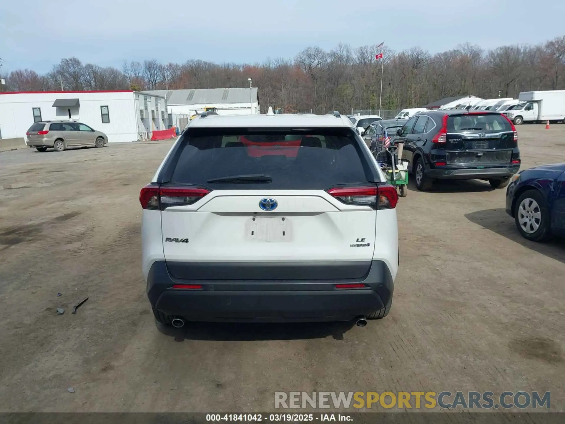 17 fotografías del automóvil dañado 2T3MWRFV7LW050403 TOYOTA RAV4 HYBRID 2020