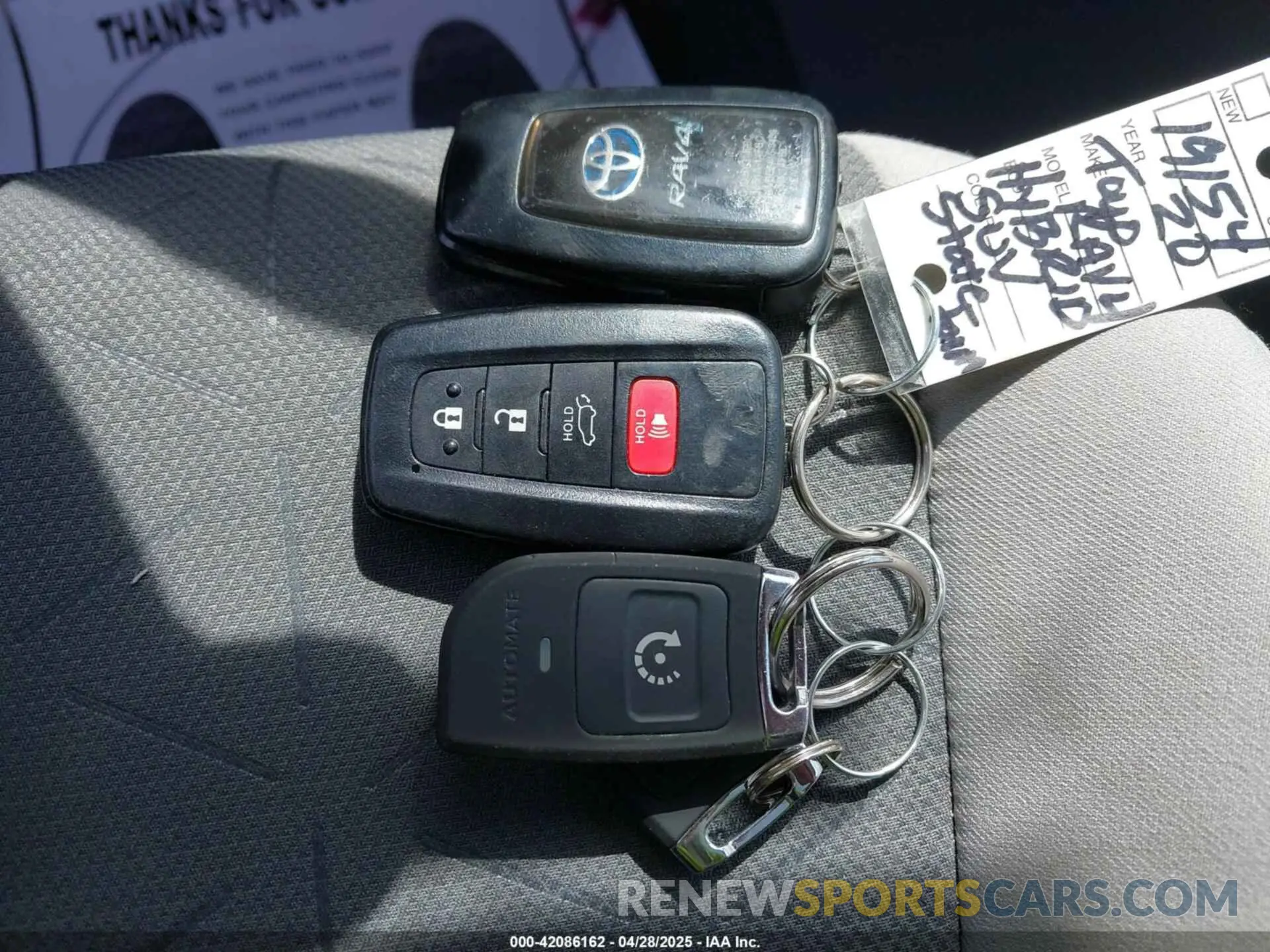 11 fotografías del automóvil dañado 2T3RWRFV1LW095424 TOYOTA RAV4 HYBRID 2020