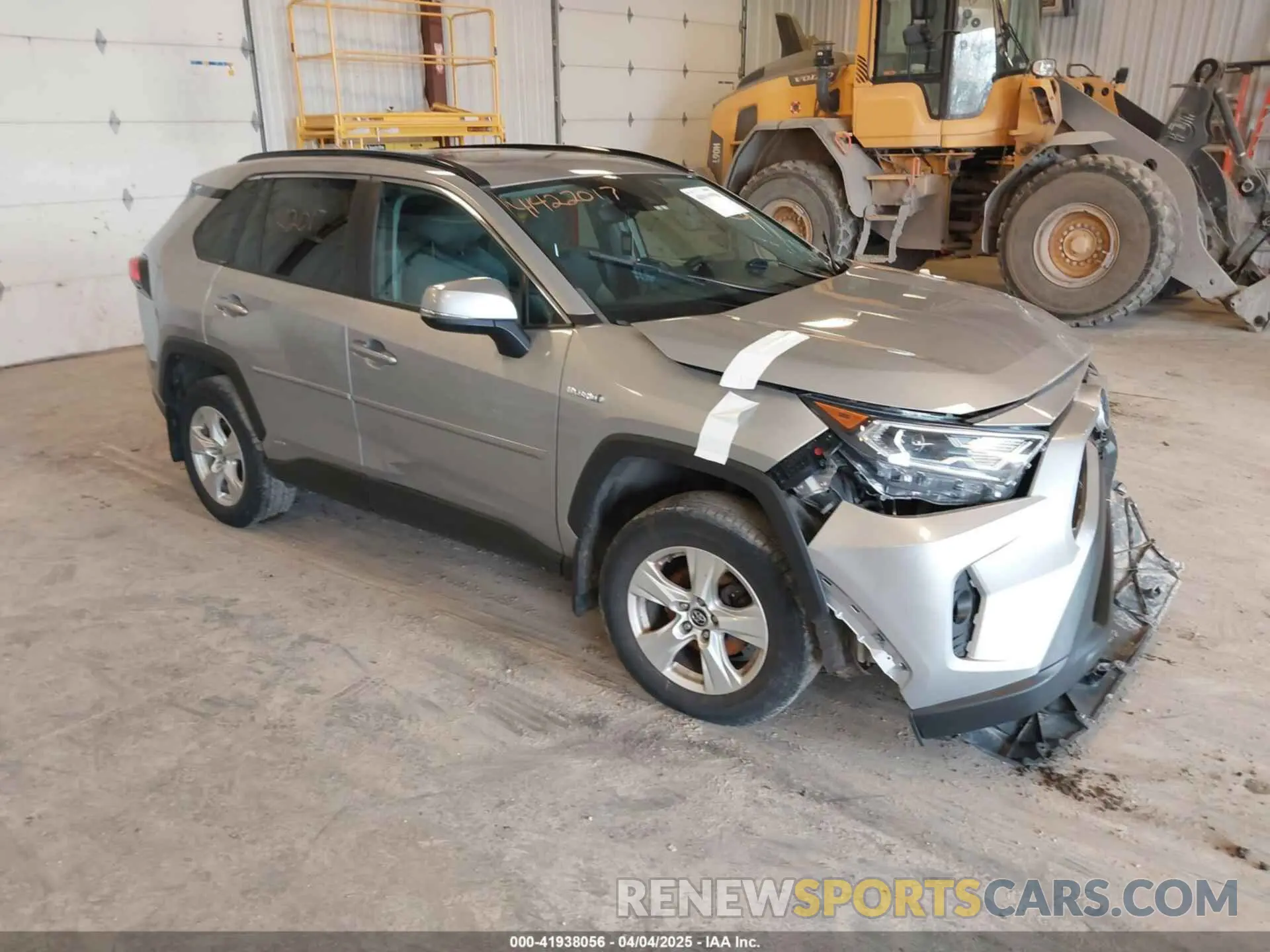 1 fotografías del automóvil dañado 2T3RWRFV2LW050105 TOYOTA RAV4 HYBRID 2020