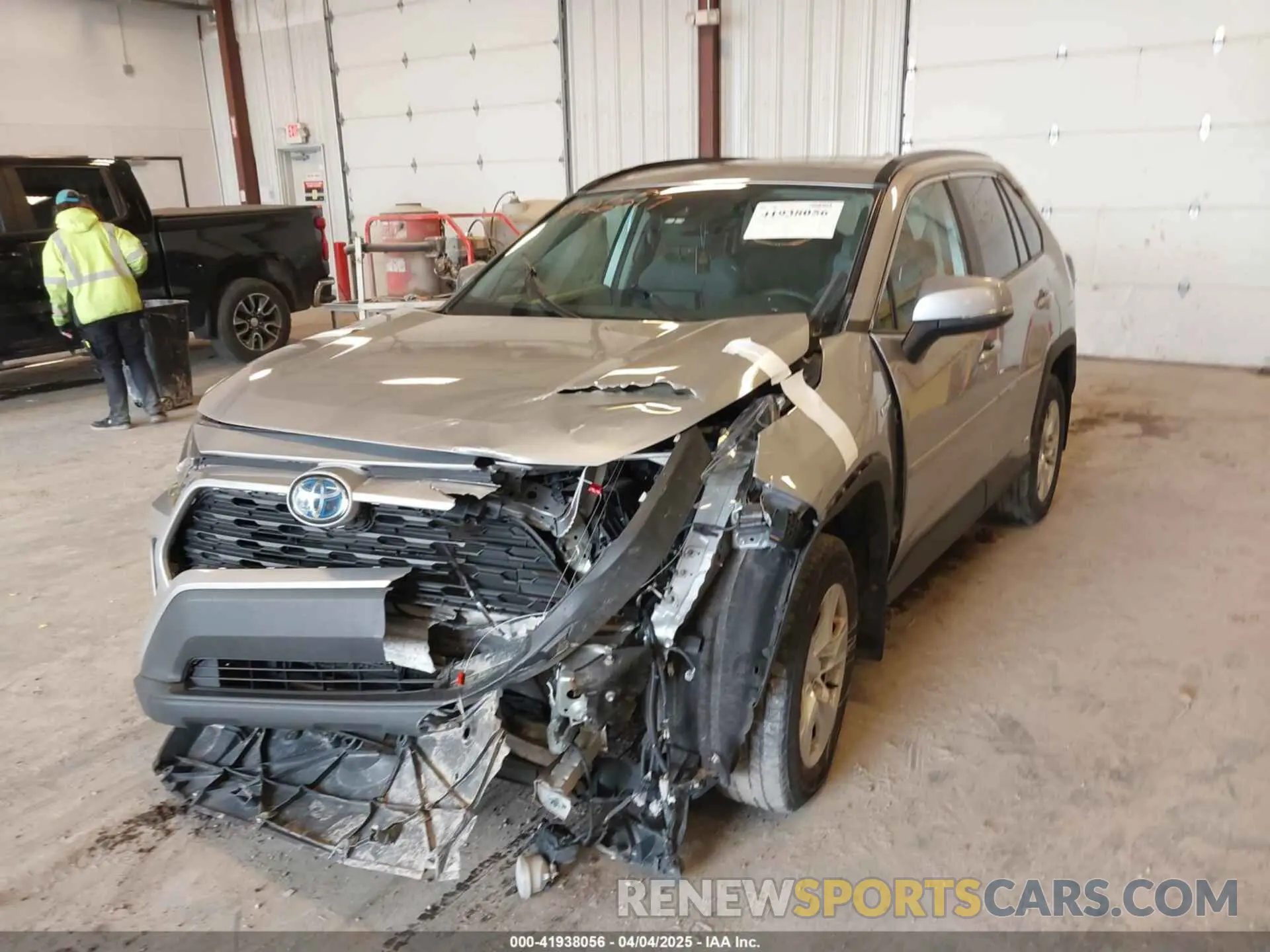 6 fotografías del automóvil dañado 2T3RWRFV2LW050105 TOYOTA RAV4 HYBRID 2020