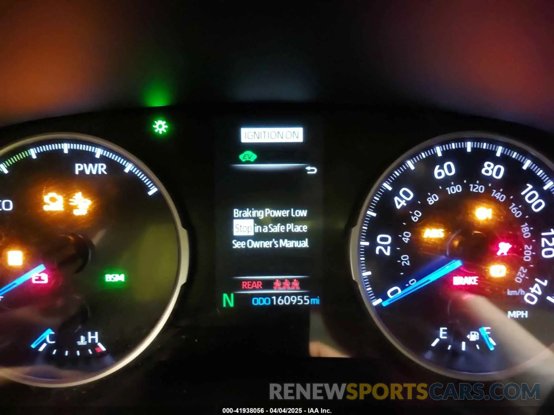 7 fotografías del automóvil dañado 2T3RWRFV2LW050105 TOYOTA RAV4 HYBRID 2020