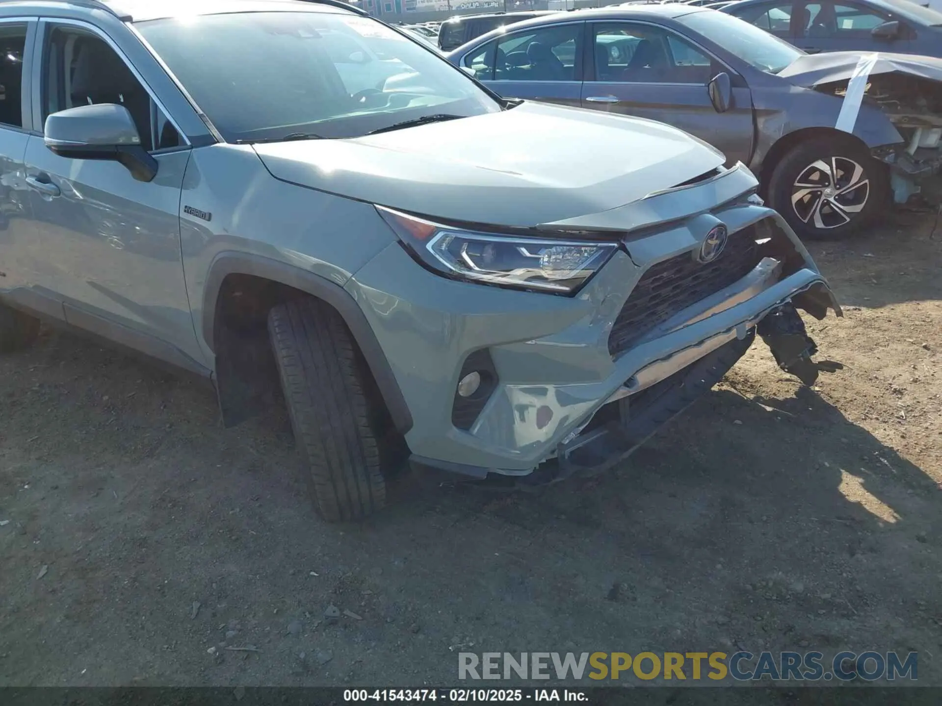 11 fotografías del automóvil dañado 2T3RWRFV2LW050802 TOYOTA RAV4 HYBRID 2020