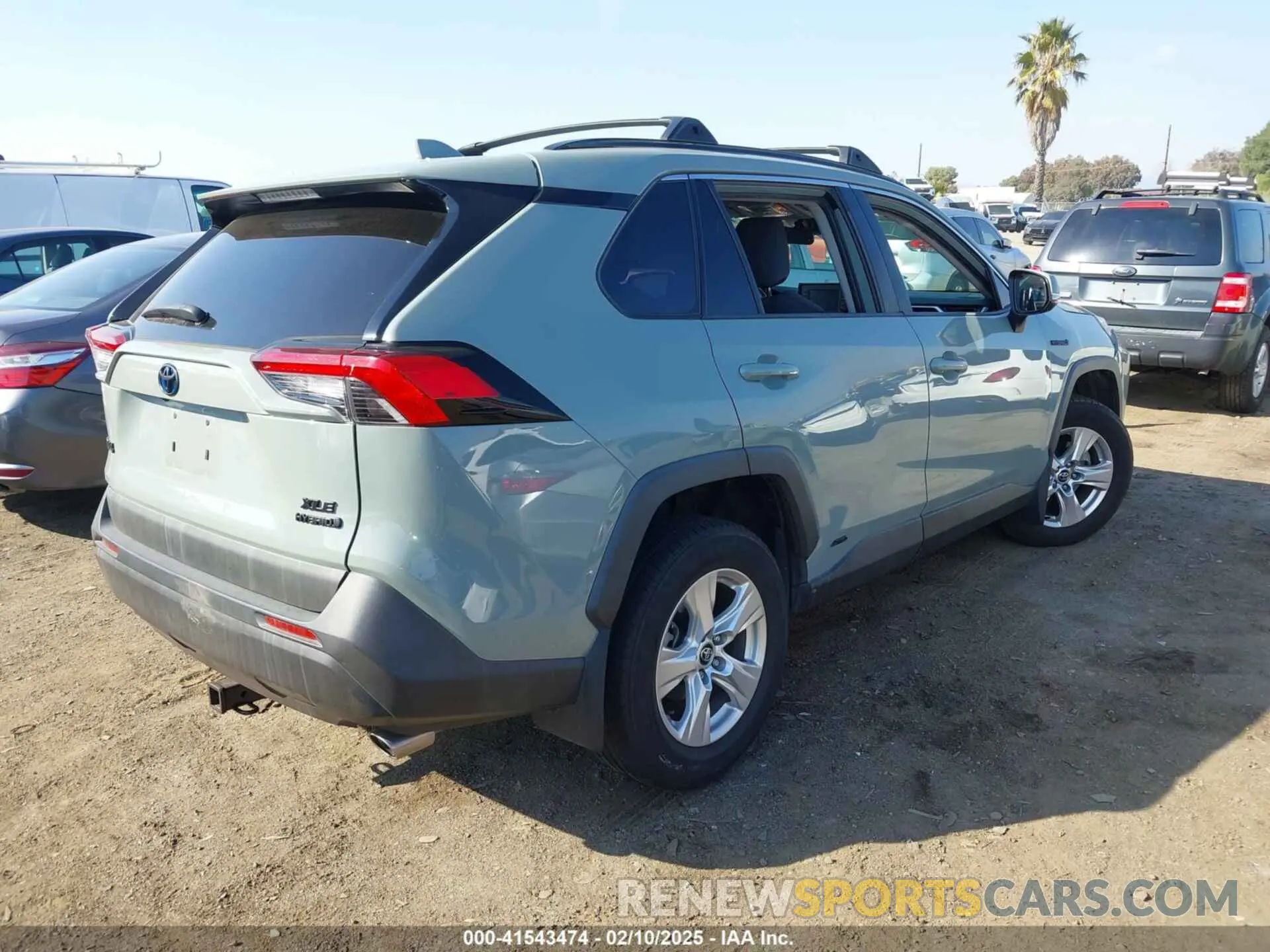 4 fotografías del automóvil dañado 2T3RWRFV2LW050802 TOYOTA RAV4 HYBRID 2020