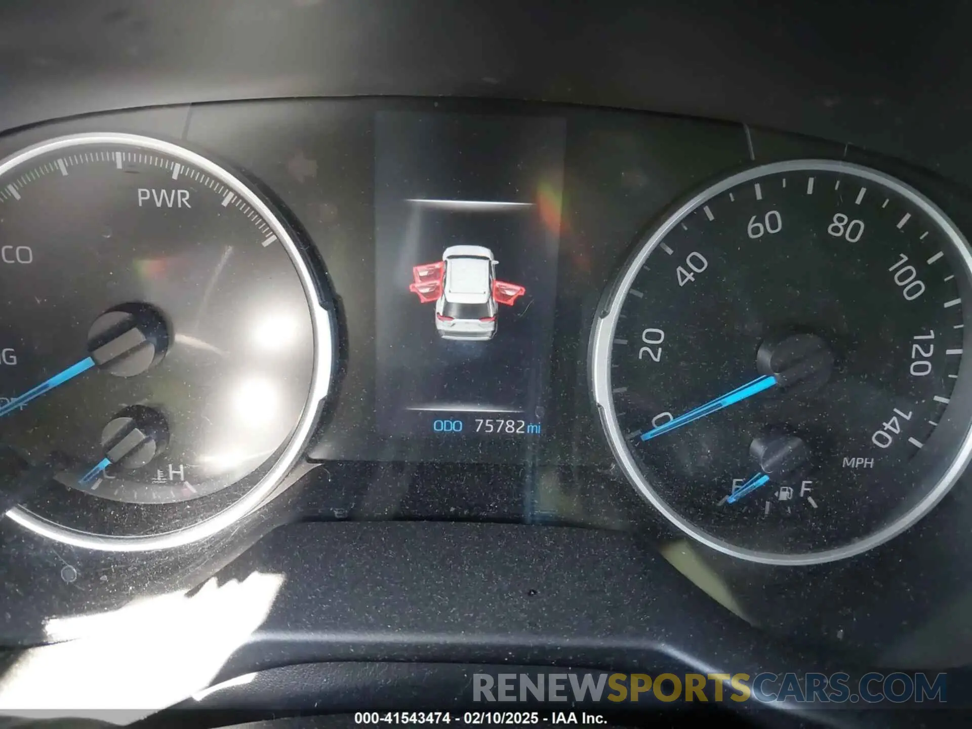 7 fotografías del automóvil dañado 2T3RWRFV2LW050802 TOYOTA RAV4 HYBRID 2020