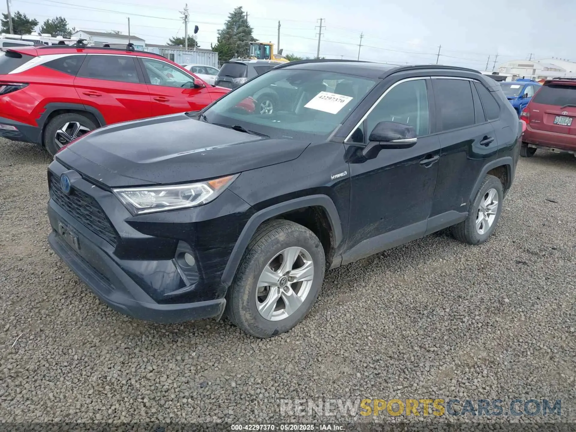 2 fotografías del automóvil dañado 2T3RWRFV3LW064403 TOYOTA RAV4 HYBRID 2020