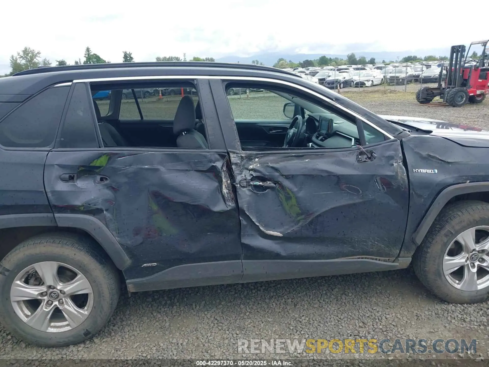 6 fotografías del automóvil dañado 2T3RWRFV3LW064403 TOYOTA RAV4 HYBRID 2020