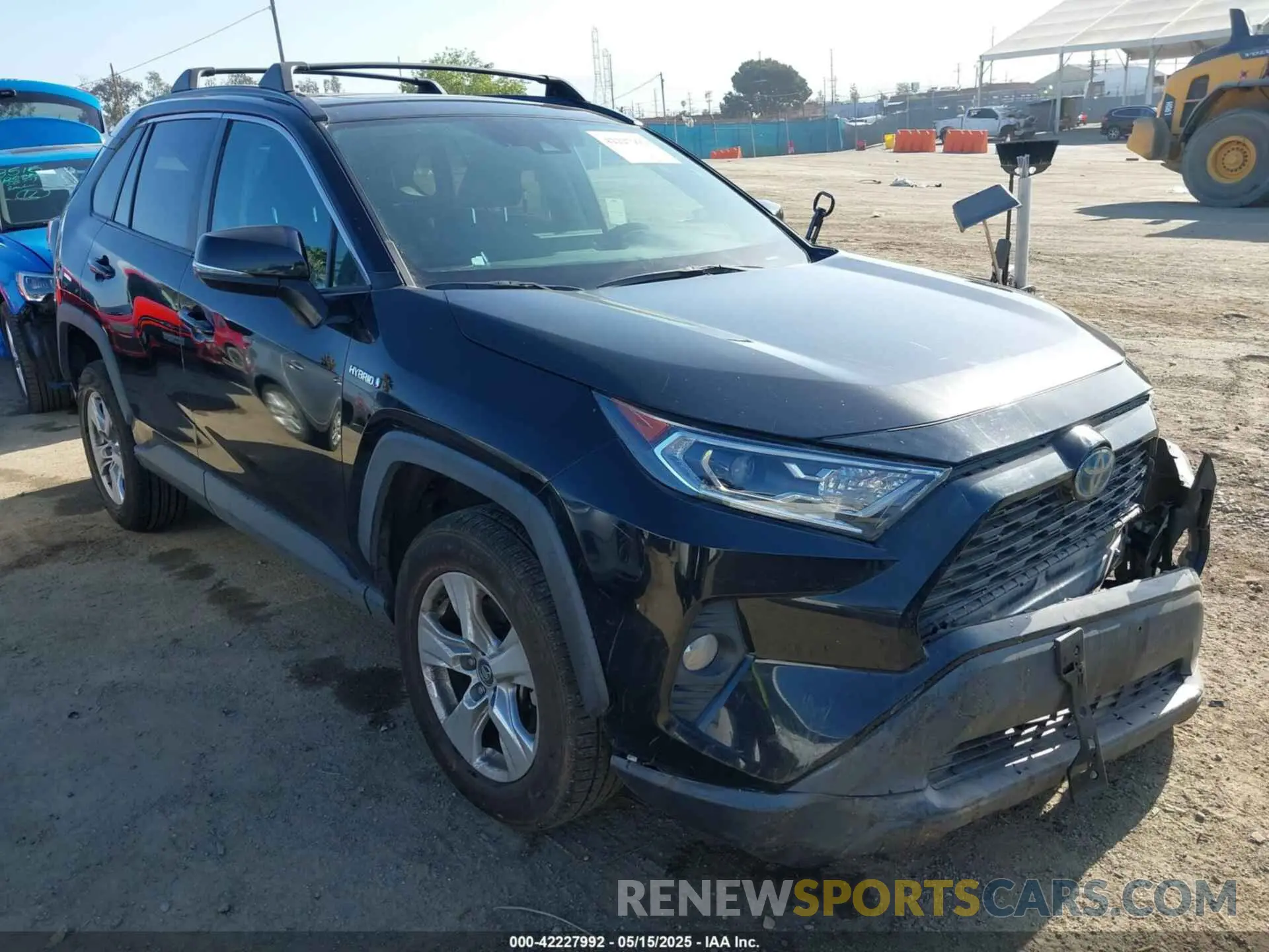 1 fotografías del automóvil dañado 2T3RWRFV3LW076891 TOYOTA RAV4 HYBRID 2020