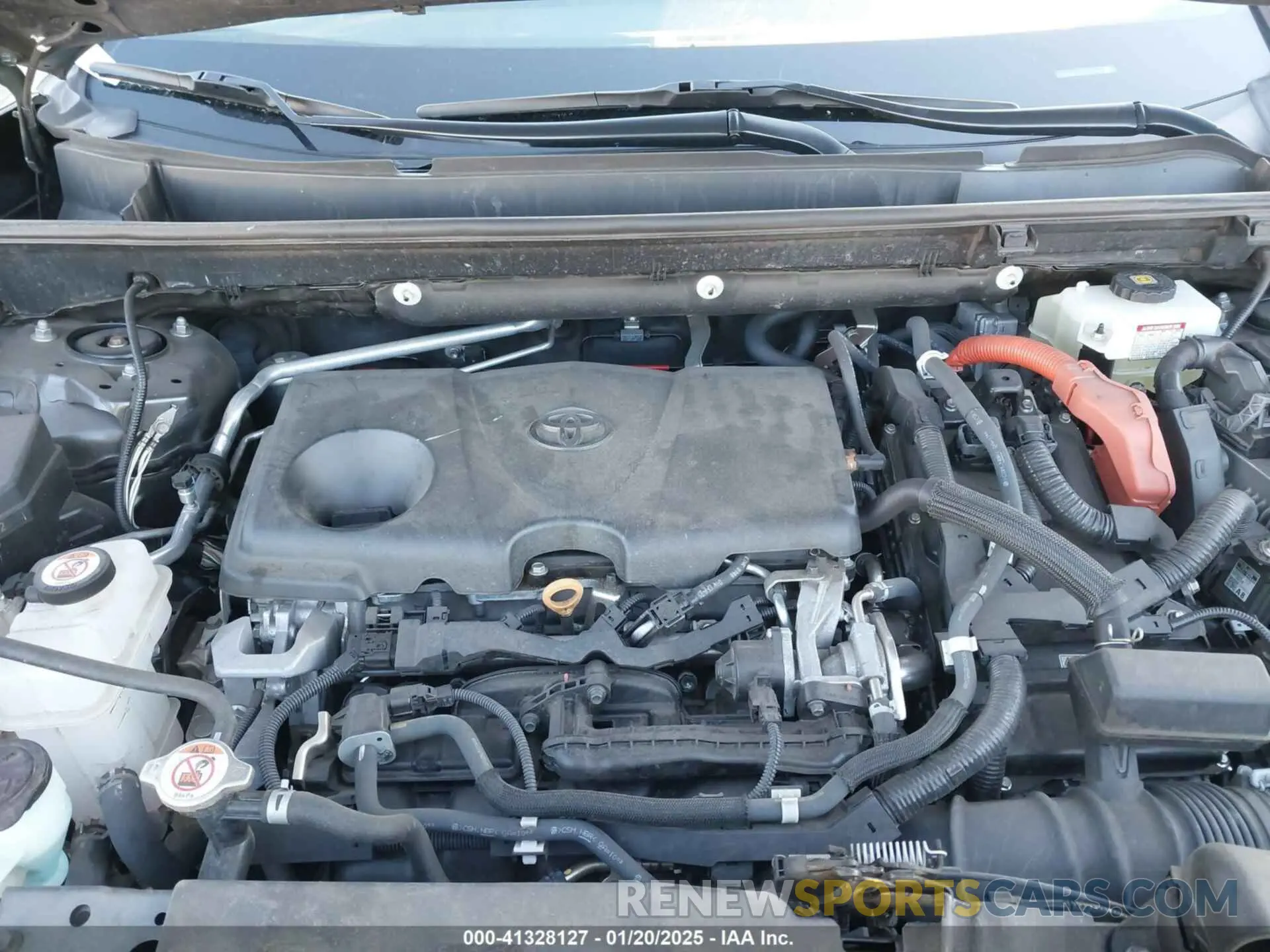 10 fotografías del automóvil dañado 2T3RWRFV4LW077855 TOYOTA RAV4 HYBRID 2020