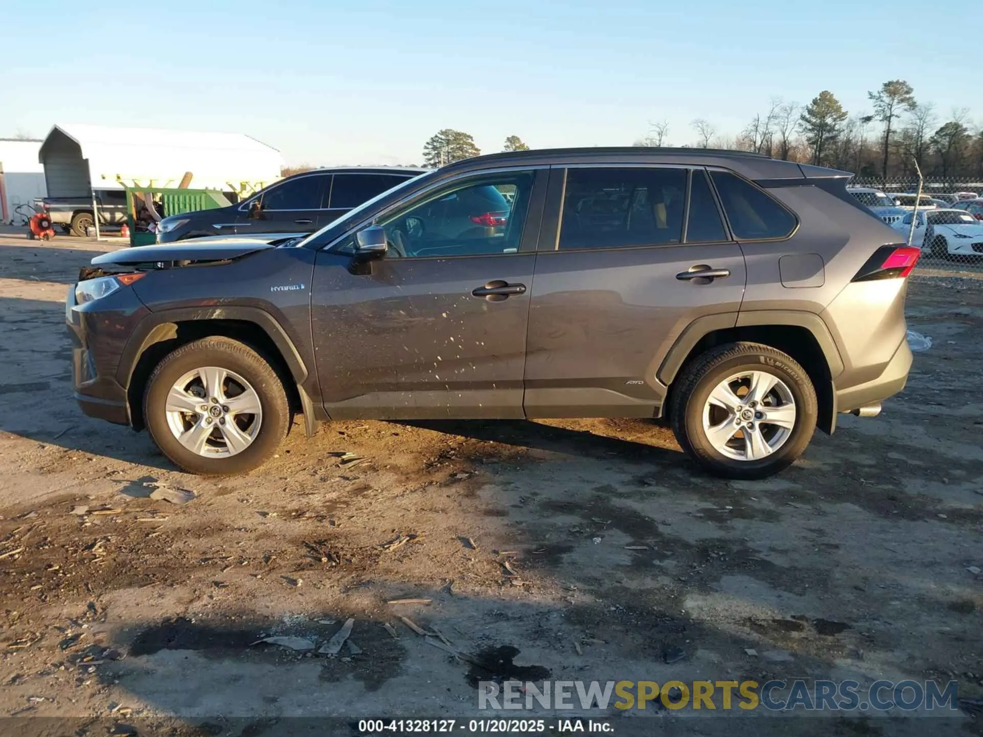 14 fotografías del automóvil dañado 2T3RWRFV4LW077855 TOYOTA RAV4 HYBRID 2020