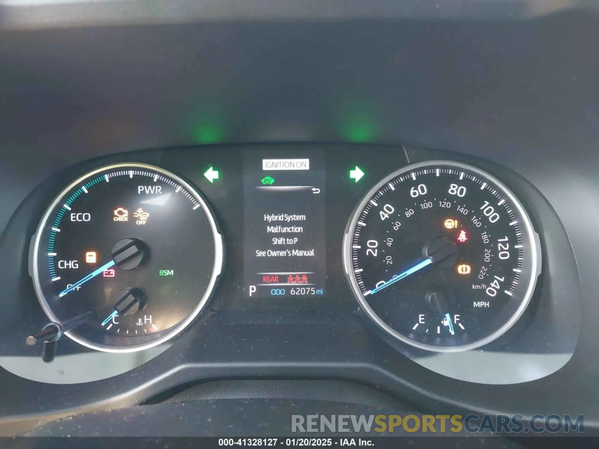 7 fotografías del automóvil dañado 2T3RWRFV4LW077855 TOYOTA RAV4 HYBRID 2020
