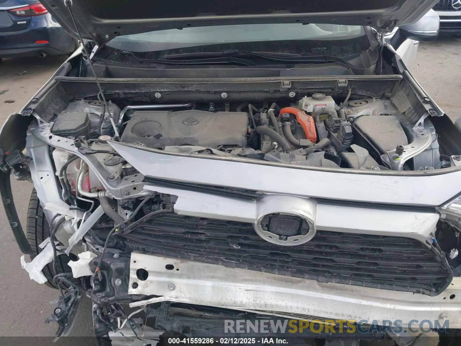 10 fotografías del automóvil dañado 2T3RWRFV6LW079199 TOYOTA RAV4 HYBRID 2020
