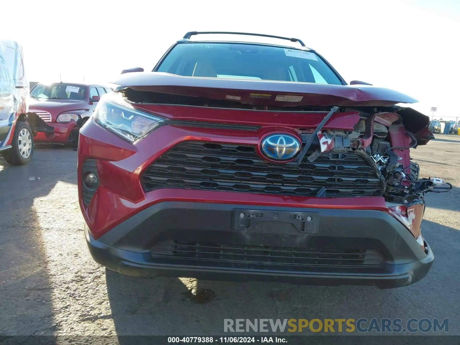 12 fotografías del automóvil dañado 2T3RWRFV6LW079316 TOYOTA RAV4 HYBRID 2020