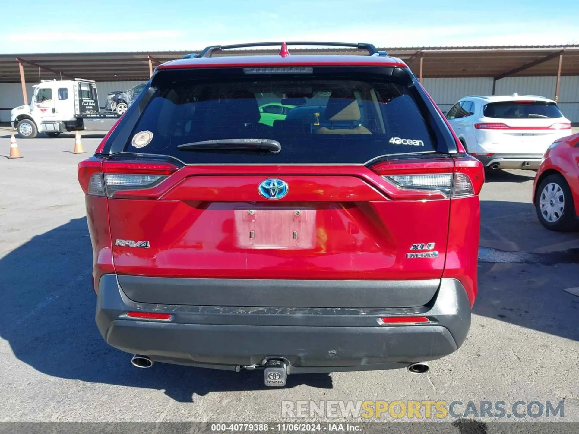 16 fotografías del automóvil dañado 2T3RWRFV6LW079316 TOYOTA RAV4 HYBRID 2020
