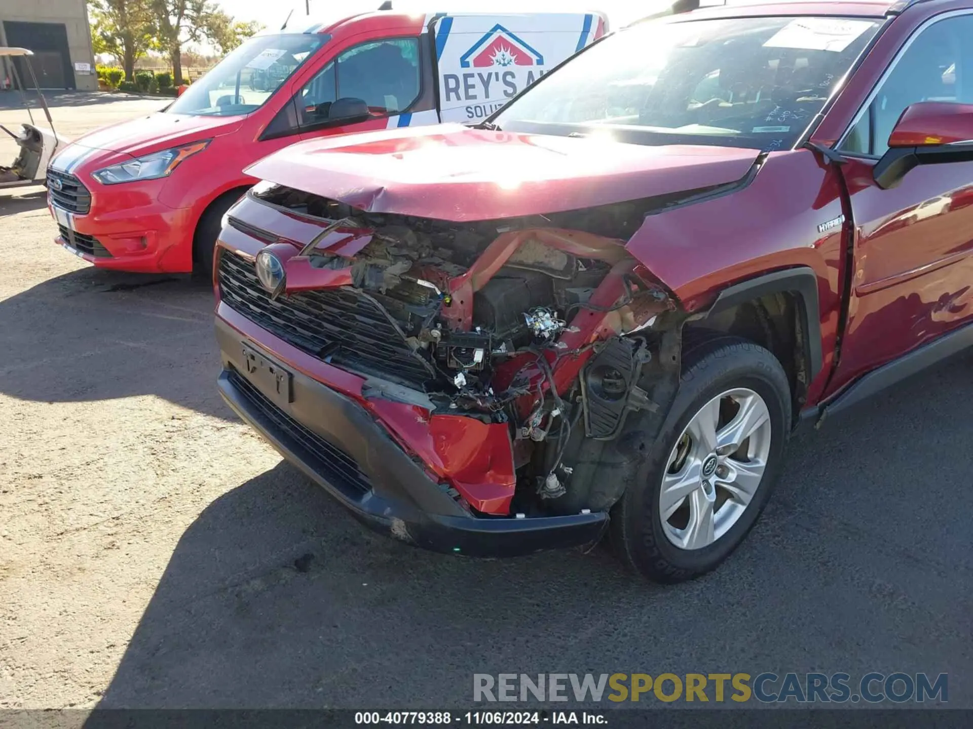 6 fotografías del automóvil dañado 2T3RWRFV6LW079316 TOYOTA RAV4 HYBRID 2020