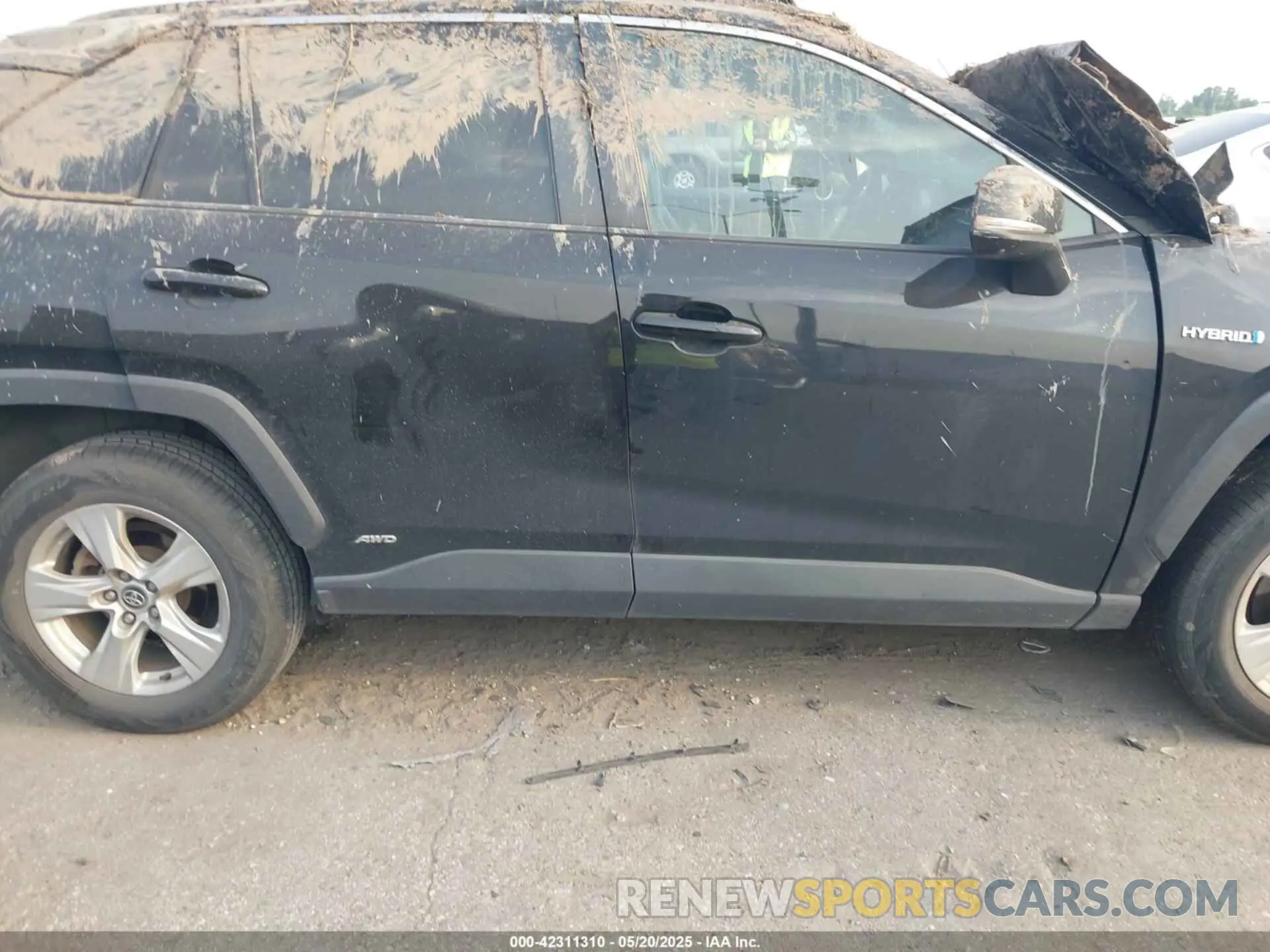13 fotografías del automóvil dañado 2T3RWRFV7LW094892 TOYOTA RAV4 HYBRID 2020