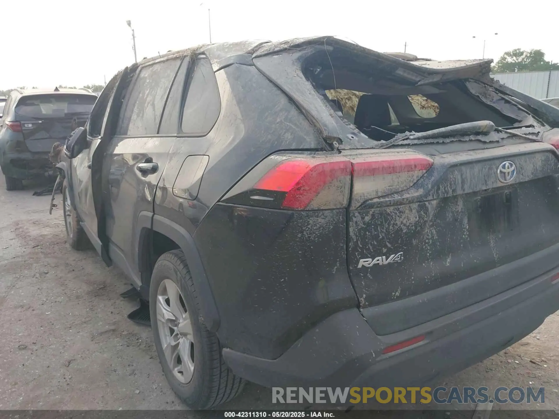 3 fotografías del automóvil dañado 2T3RWRFV7LW094892 TOYOTA RAV4 HYBRID 2020