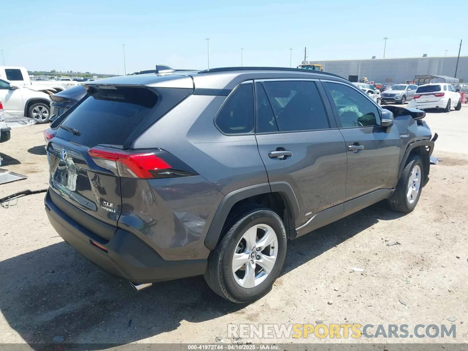 4 fotografías del automóvil dañado 2T3RWRFV9LW091847 TOYOTA RAV4 HYBRID 2020