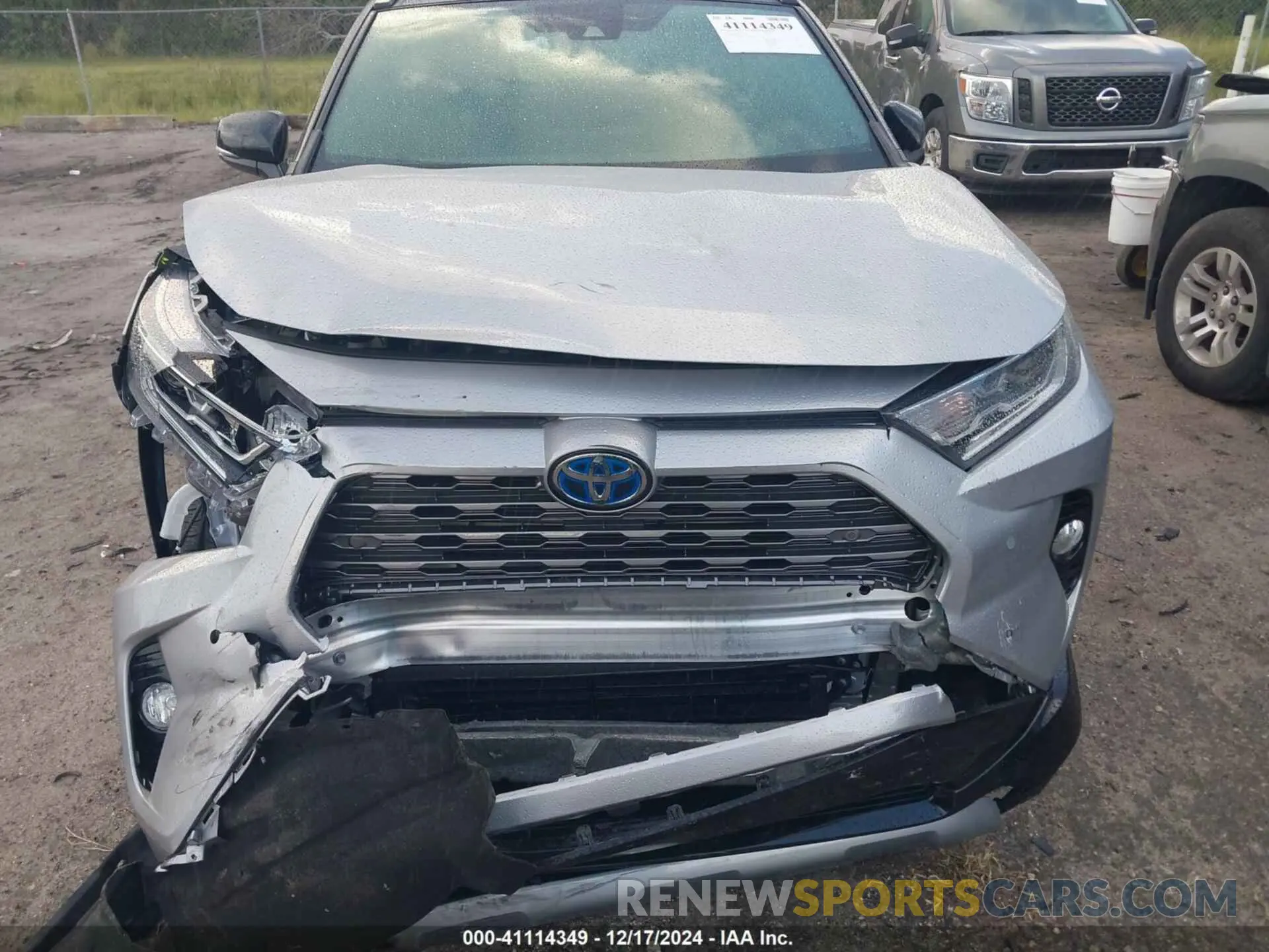 12 fotografías del automóvil dañado 4T3EWRFV6LU004095 TOYOTA RAV4 HYBRID 2020