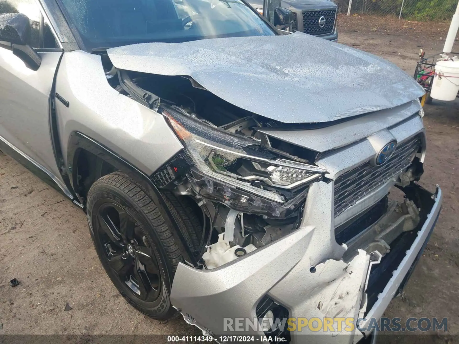 6 fotografías del automóvil dañado 4T3EWRFV6LU004095 TOYOTA RAV4 HYBRID 2020
