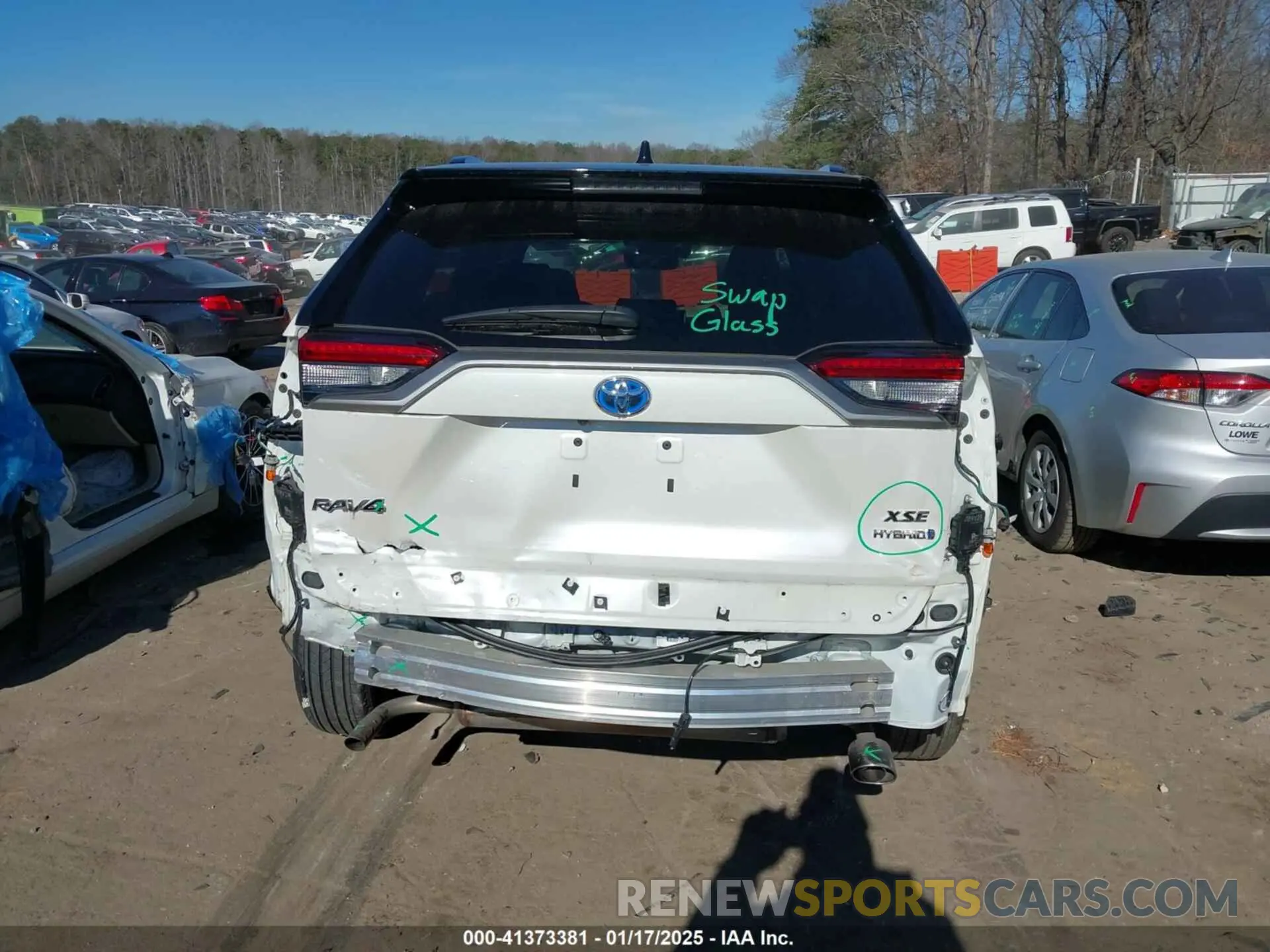 16 fotografías del automóvil dañado 4T3EWRFV8LU001585 TOYOTA RAV4 HYBRID 2020