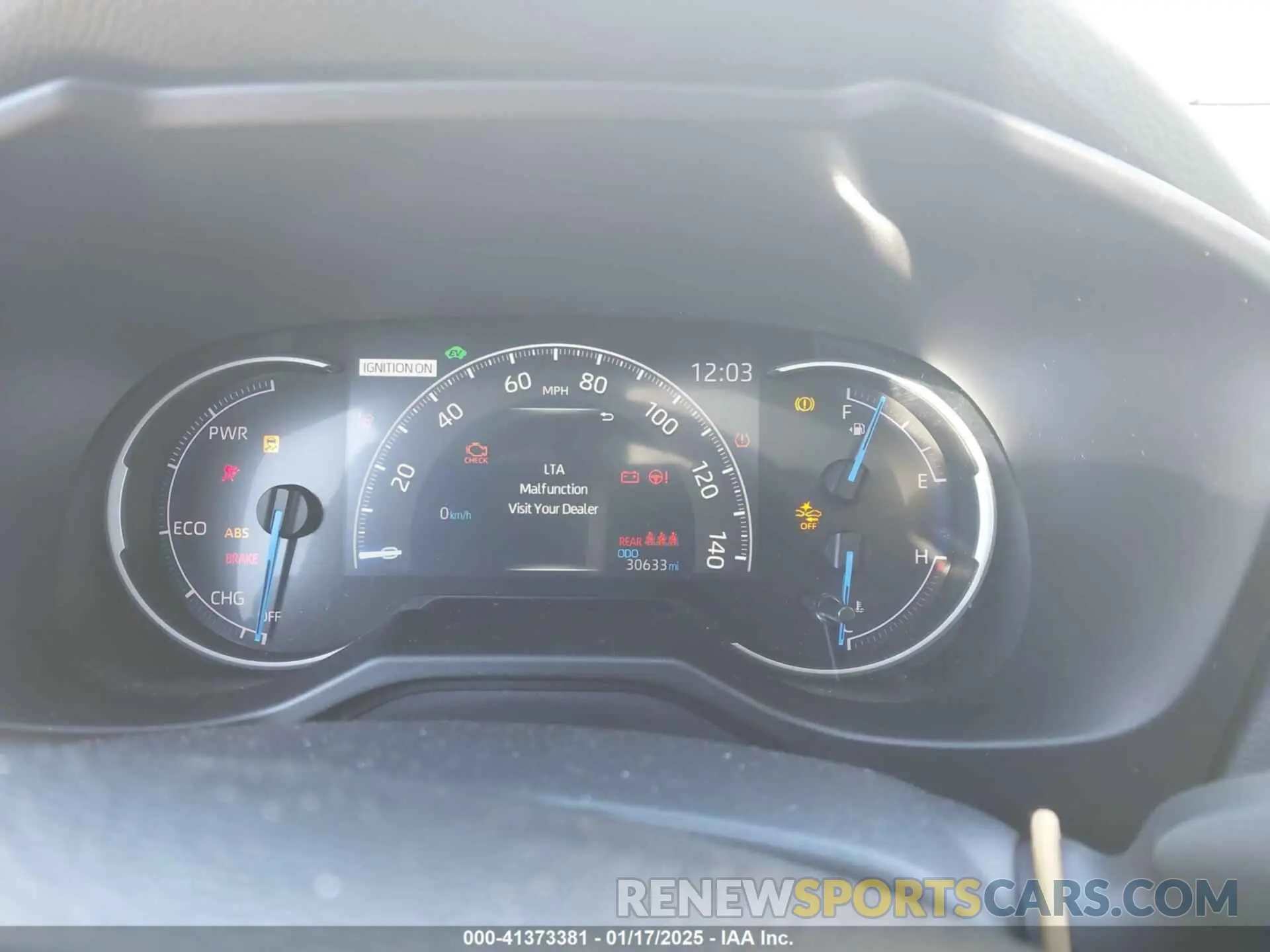 7 fotografías del automóvil dañado 4T3EWRFV8LU001585 TOYOTA RAV4 HYBRID 2020