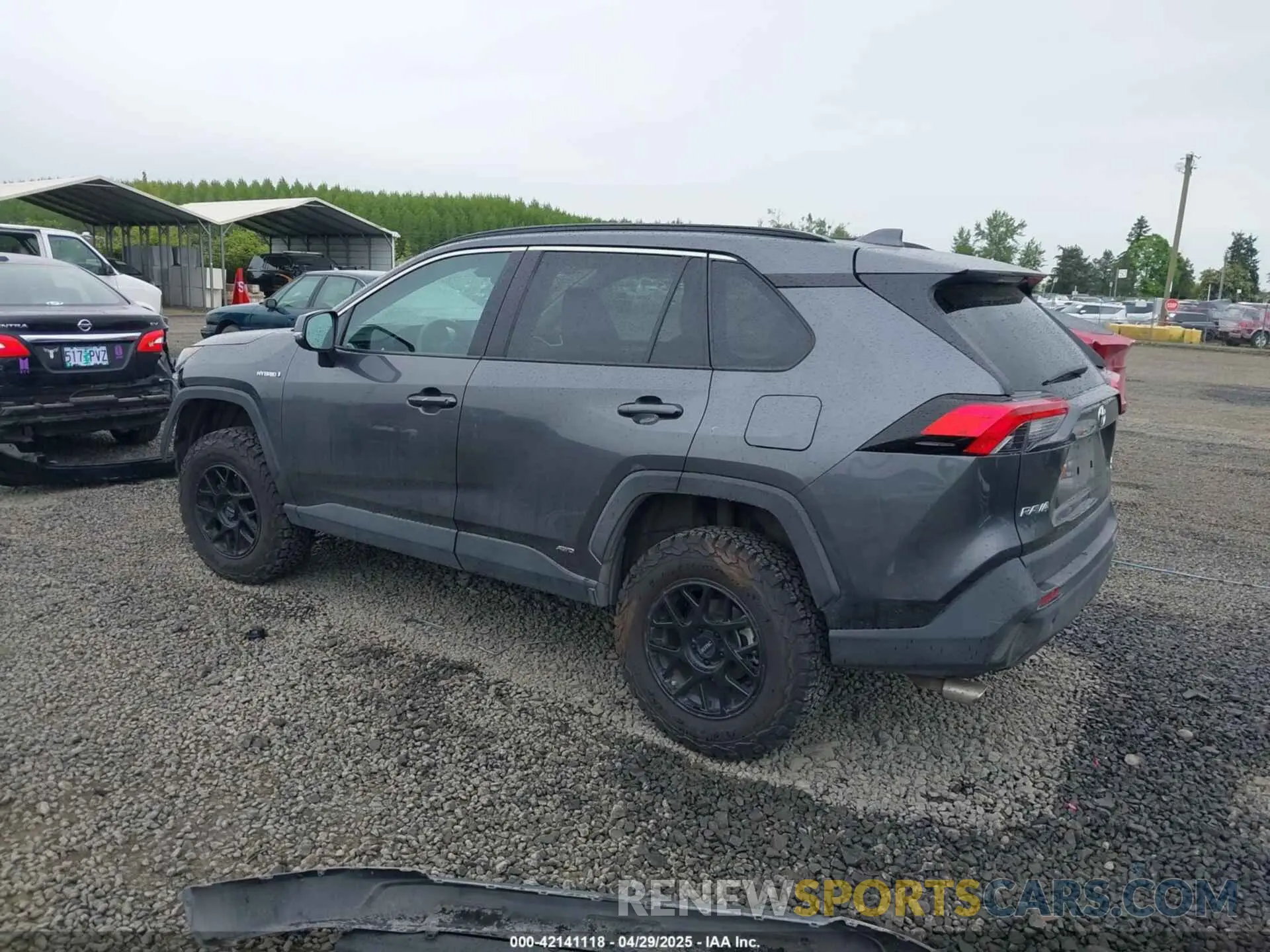 3 fotografías del automóvil dañado 4T3MWRFV6LU010779 TOYOTA RAV4 HYBRID 2020
